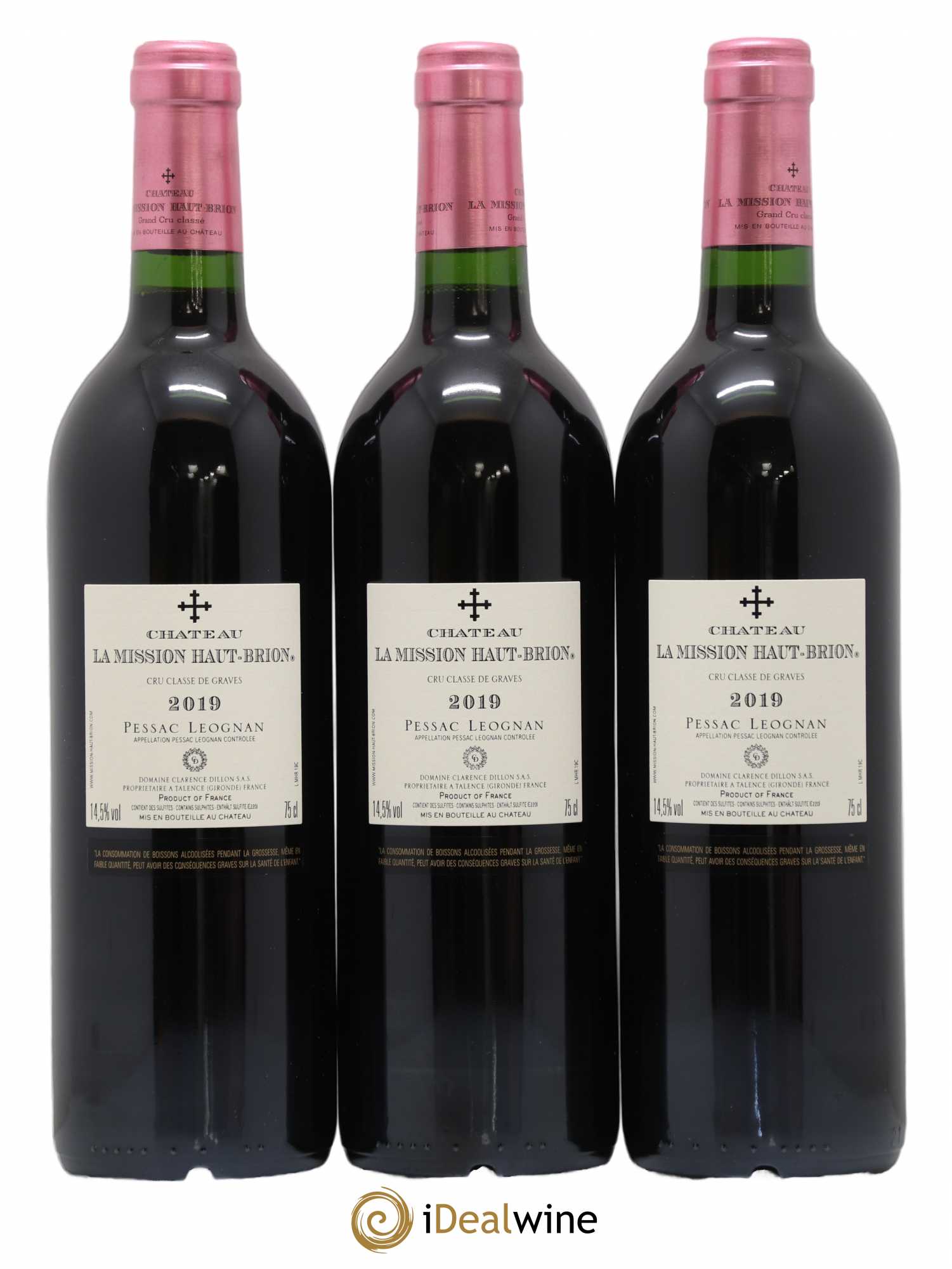 Château la Mission Haut-Brion Cru Classé de Graves 2019 - Lot of 6 bottles - 2