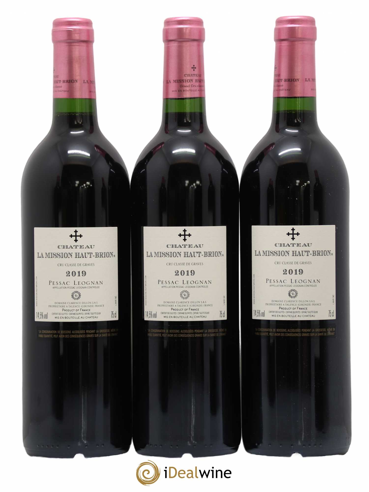 Château la Mission Haut-Brion Cru Classé de Graves 2019 - Lot of 6 bottles - 4