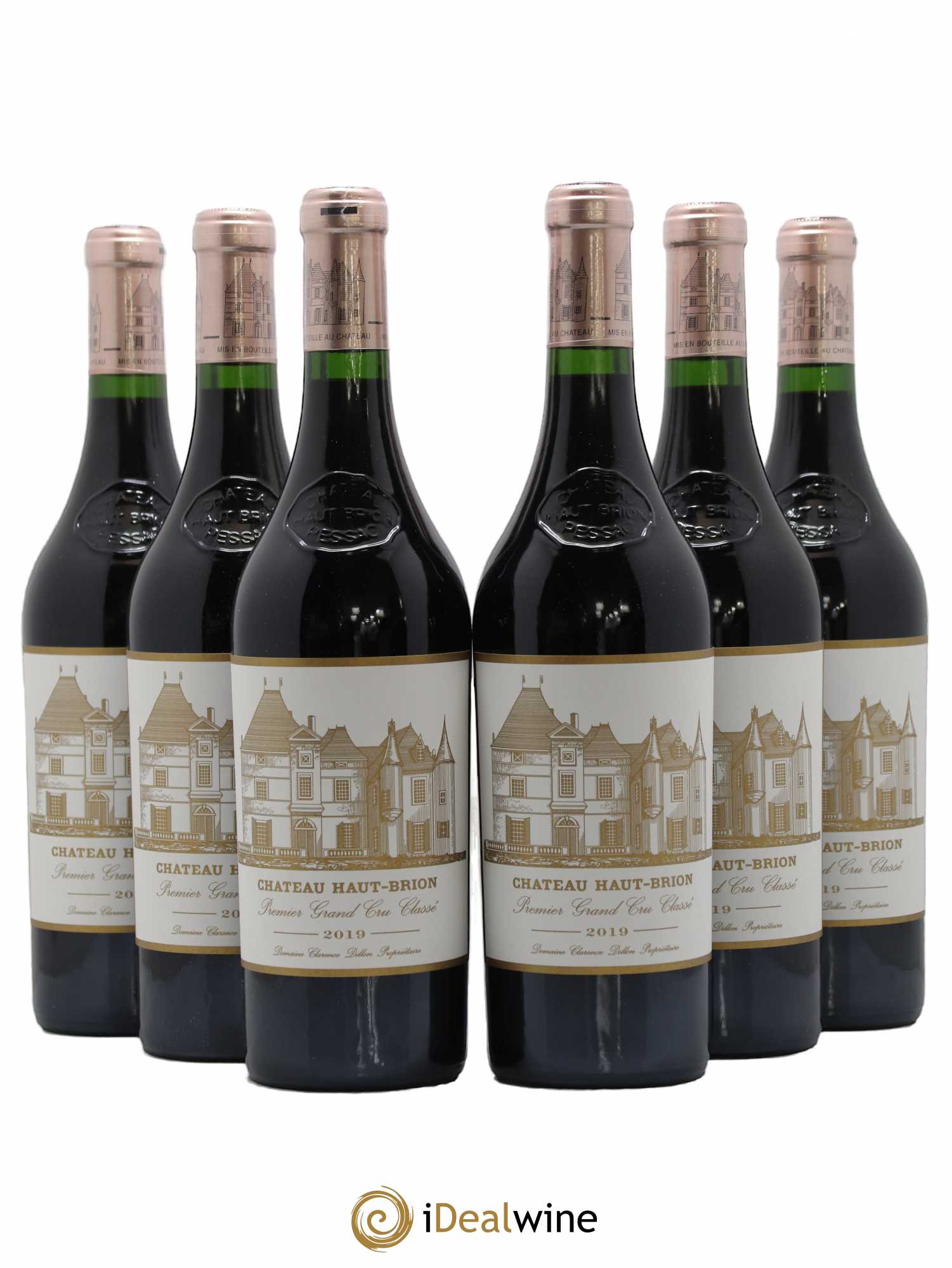 Château Haut Brion 1er Grand Cru Classé 2019 - Lot de 6 bouteilles - 0