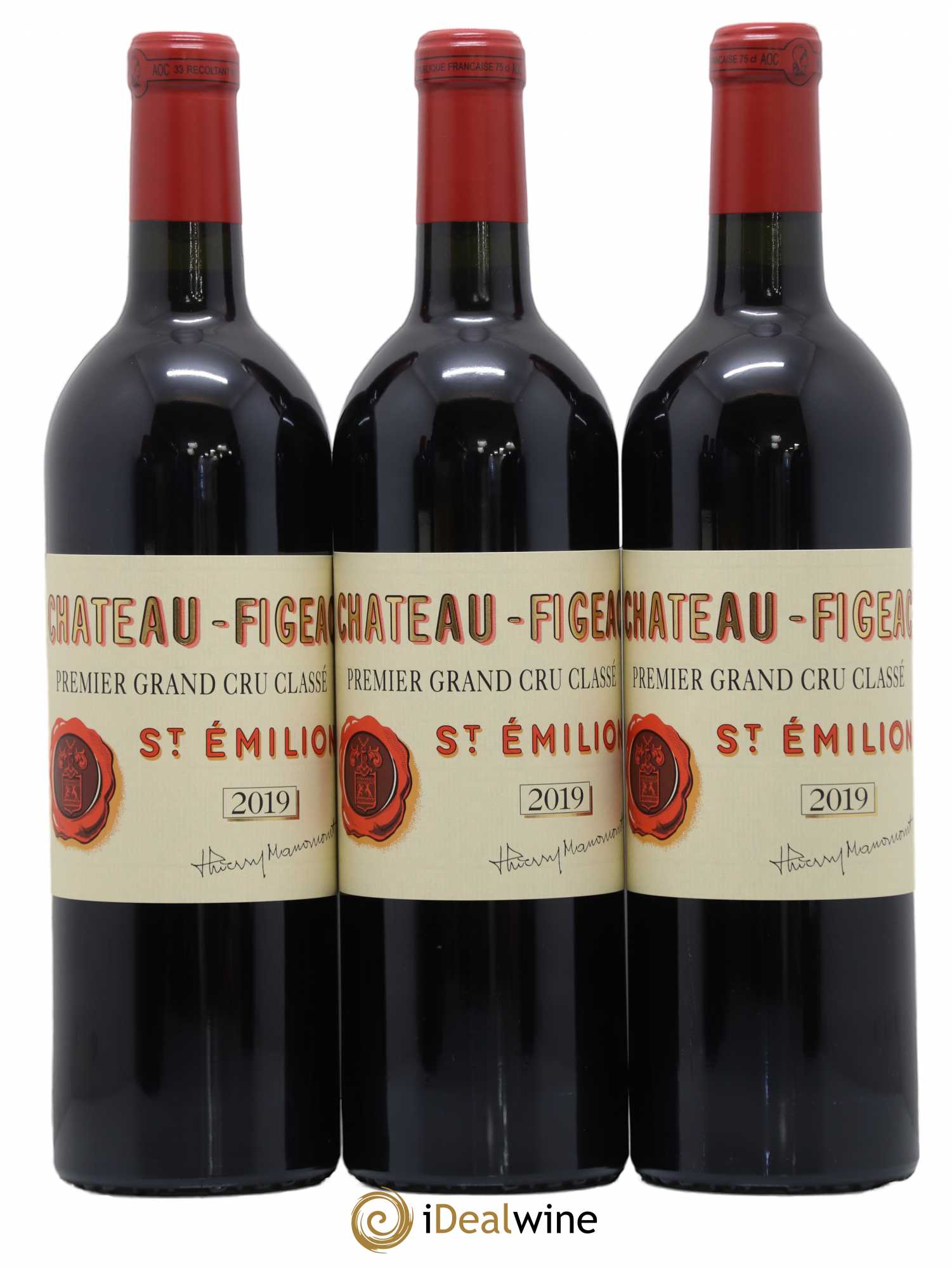 Château Figeac 1er Grand Cru Classé A 2019 - Lot de 6 bouteilles - 1