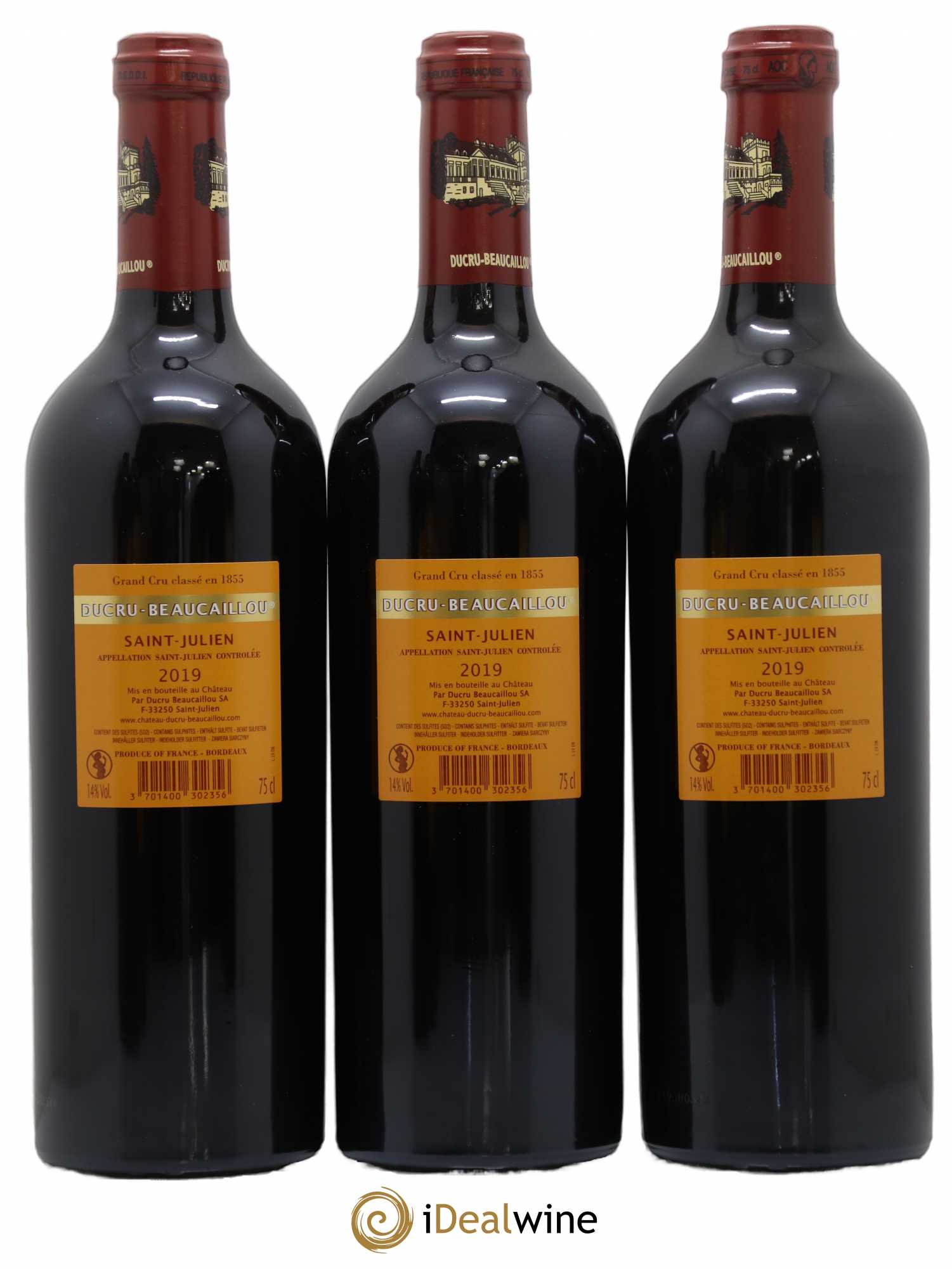 Château Ducru Beaucaillou 2ème Grand Cru Classé 2019 - Lot de 6 bouteilles - 4