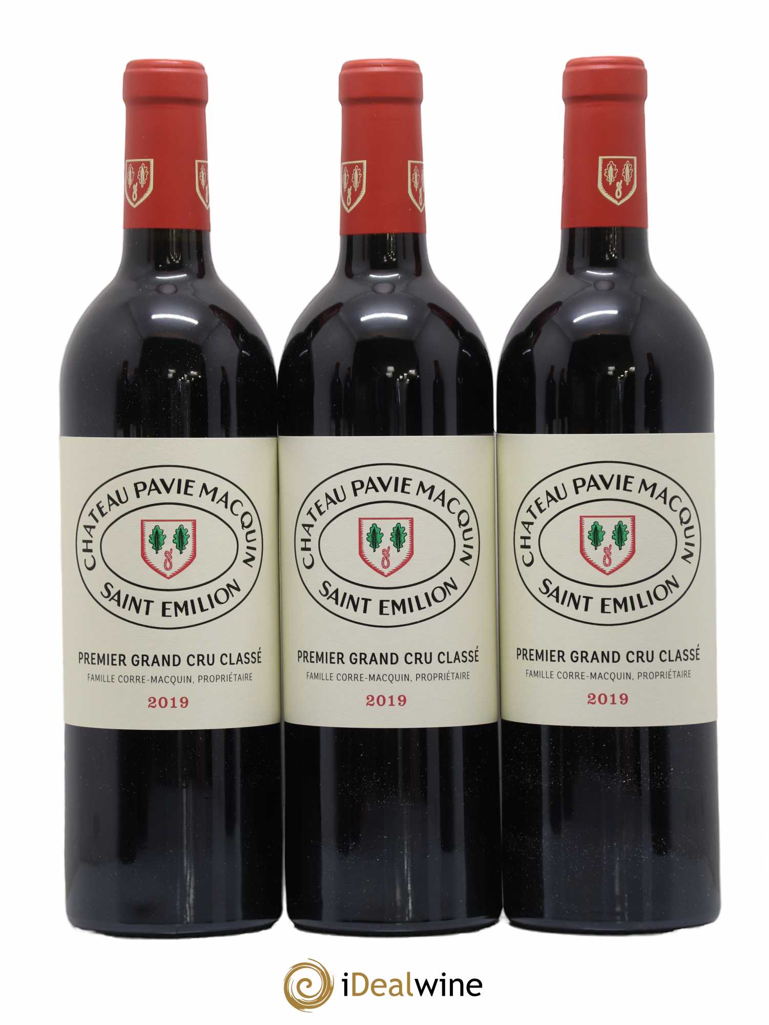 Château Pavie Macquin 1er Grand Cru Classé B 2019 - Lot de 6 bouteilles - 1