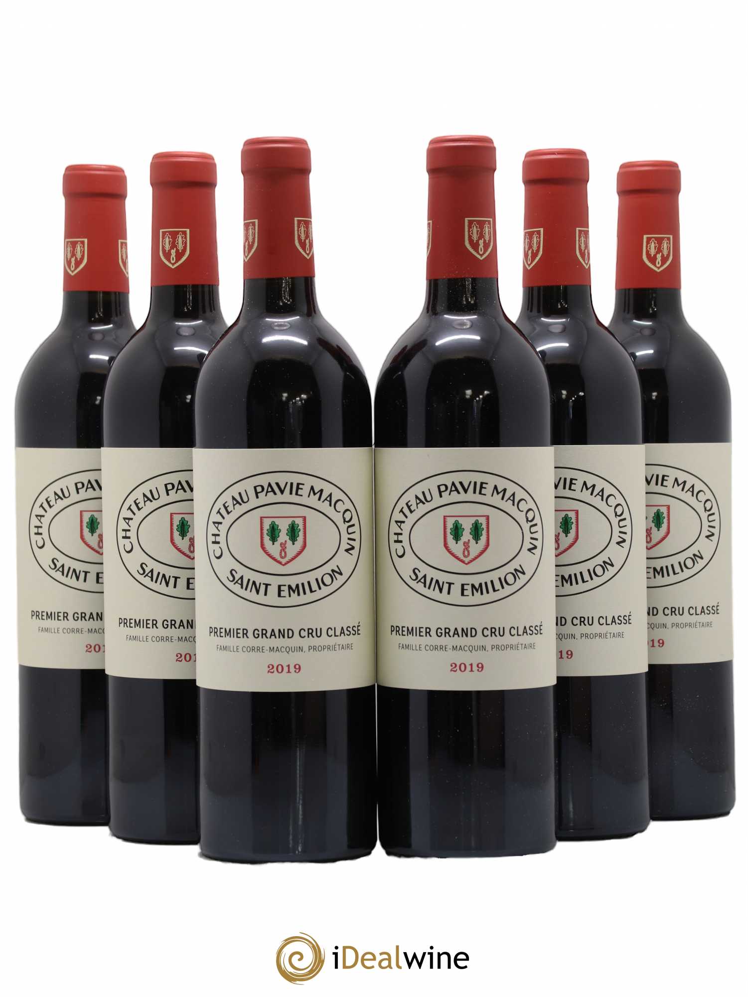 Château Pavie Macquin 1er Grand Cru Classé B 2019 - Lot de 6 bouteilles - 0