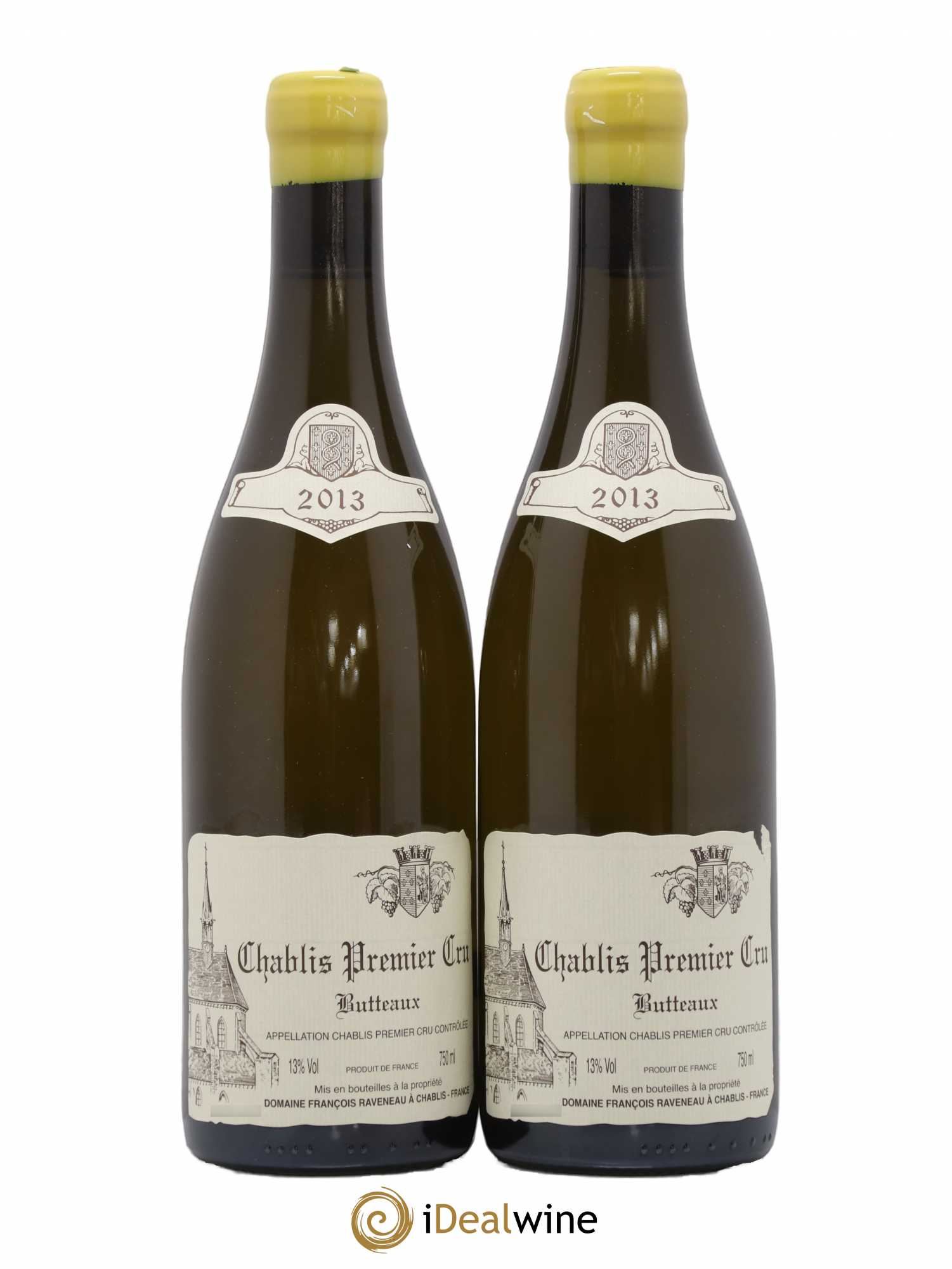 Chablis 1er Cru Butteaux Raveneau (Domaine) 2013 - Lot de 2 bouteilles - 0