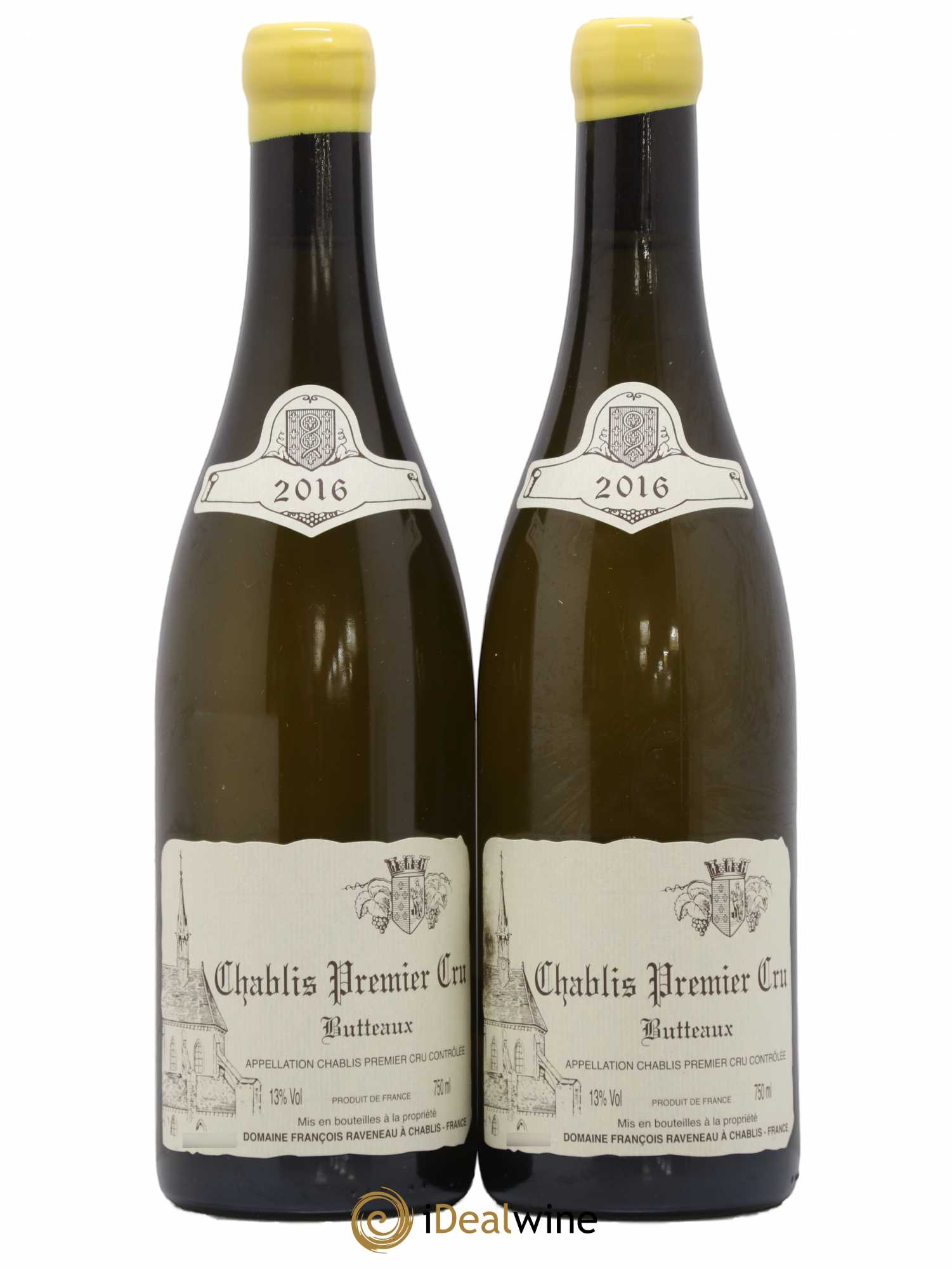 Chablis 1er Cru Butteaux Raveneau (Domaine) 2016 - Lot de 2 bouteilles - 0