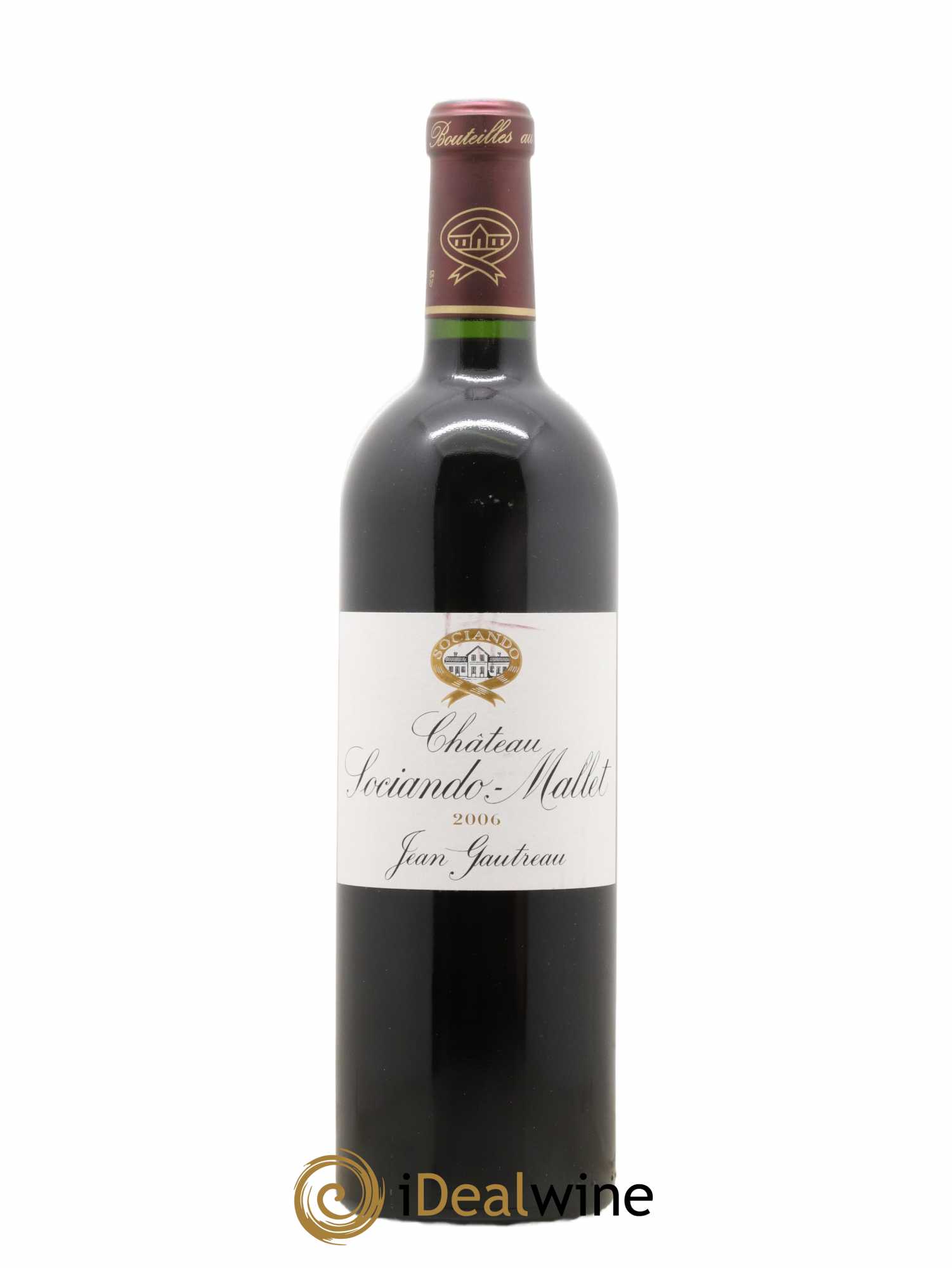 Château Sociando Mallet 2006 - Lot of 1 bottle - 0