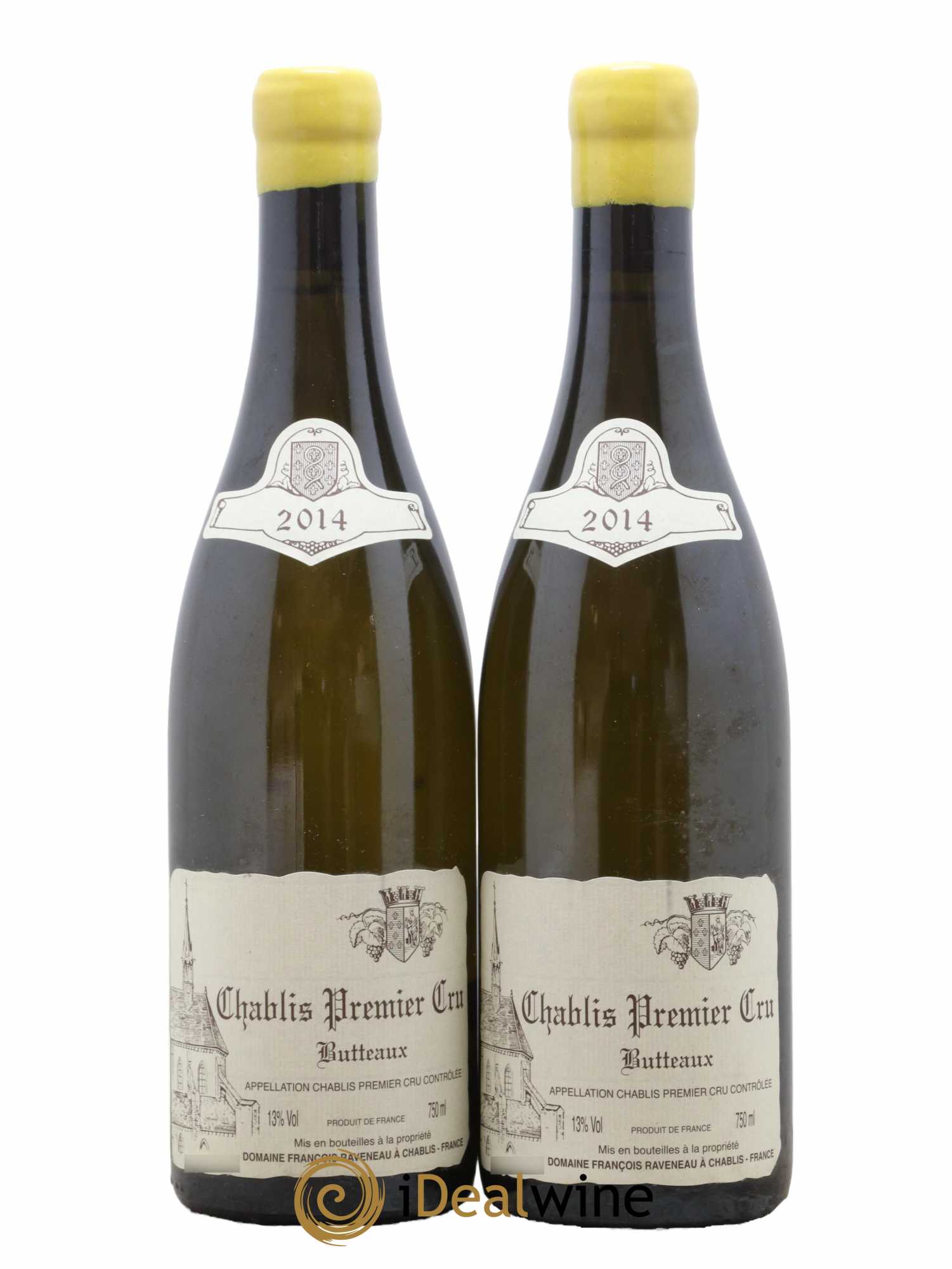Chablis 1er Cru Butteaux Raveneau (Domaine) 2014 - Lot de 2 bouteilles - 0