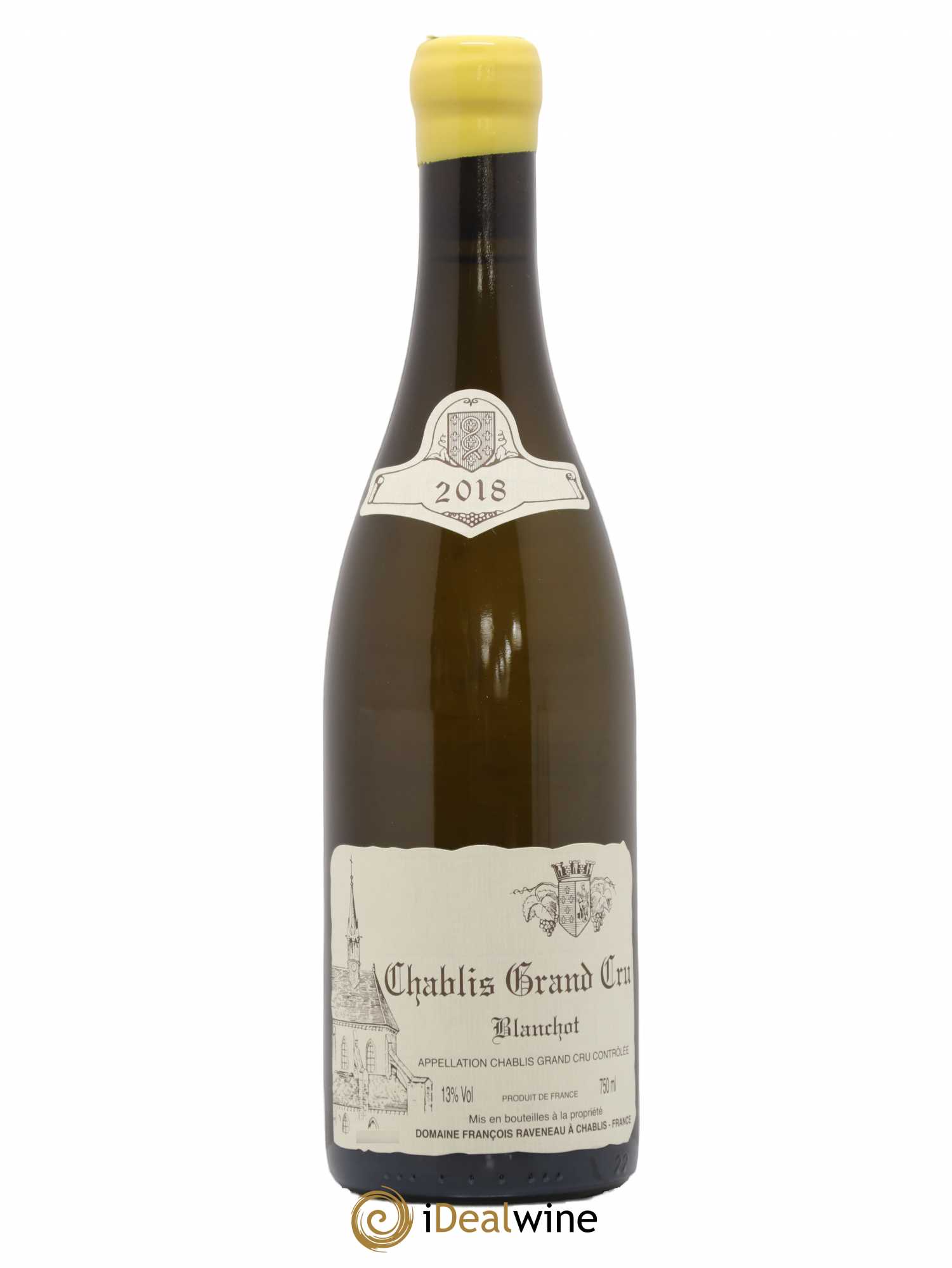 Chablis Grand Cru Blanchot Raveneau (Domaine) 2018 - Lot de 1 bouteille - 0