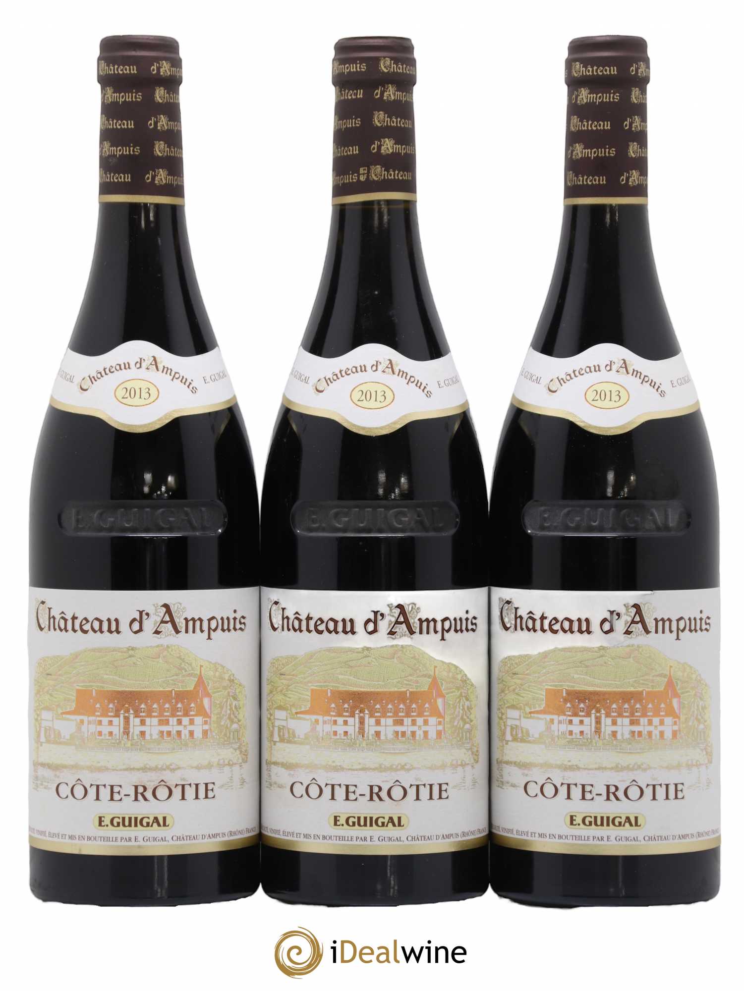Côte-Rôtie Château d'Ampuis Guigal 2013 - Lot de 3 bouteilles - 0