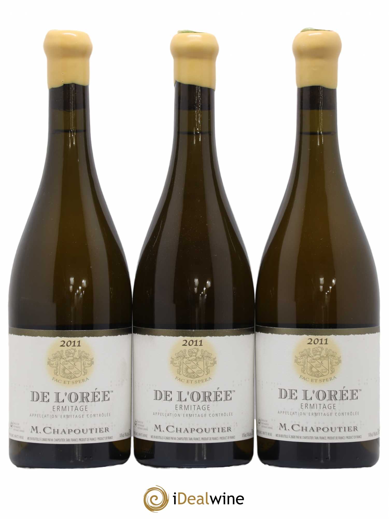 Hermitage Ermitage de l'Orée Chapoutier 2011 - Lot de 3 bouteilles - 0