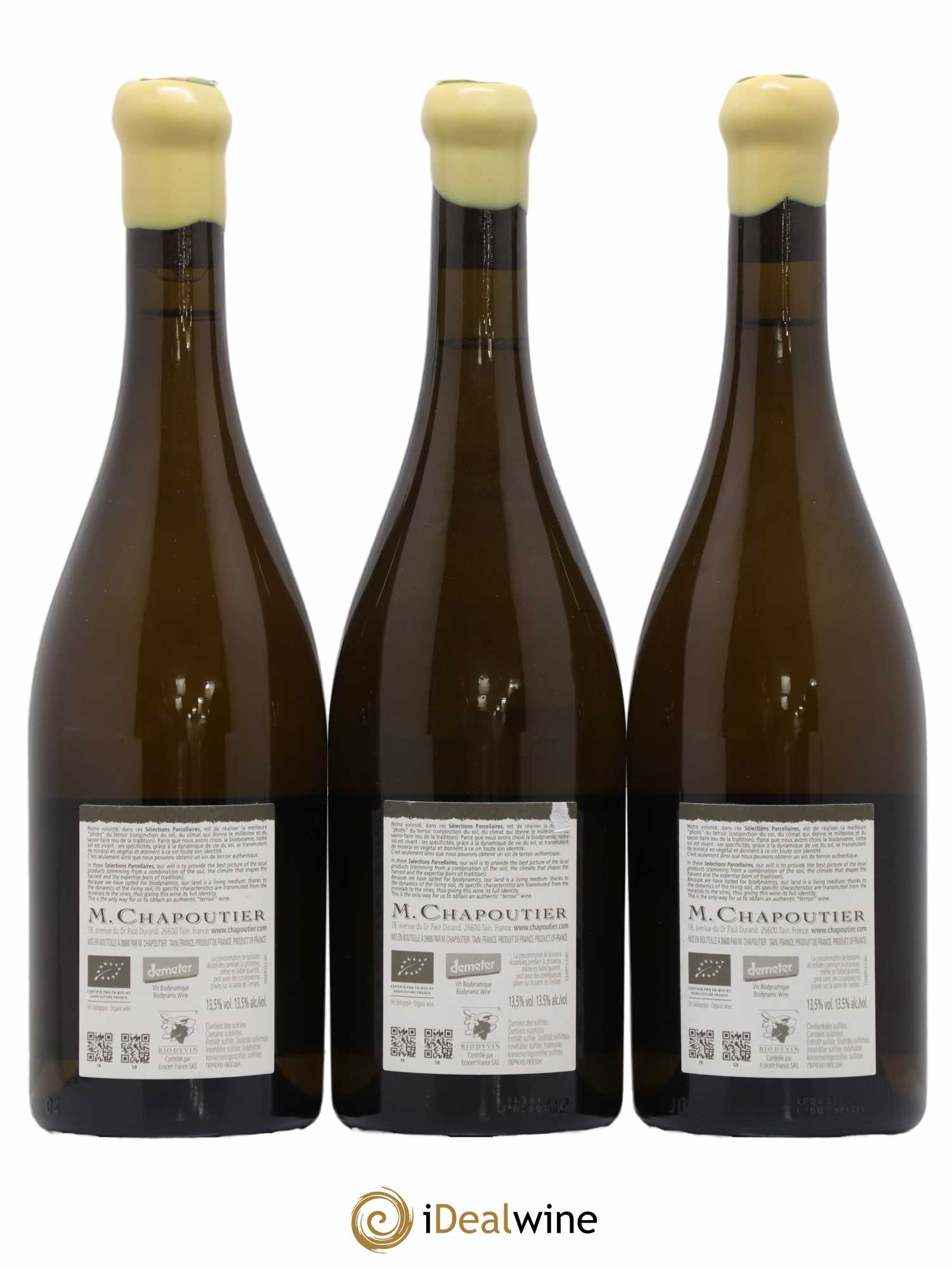 Hermitage Ermitage de l'Orée Chapoutier 2015 - Lot de 3 bouteilles - 1