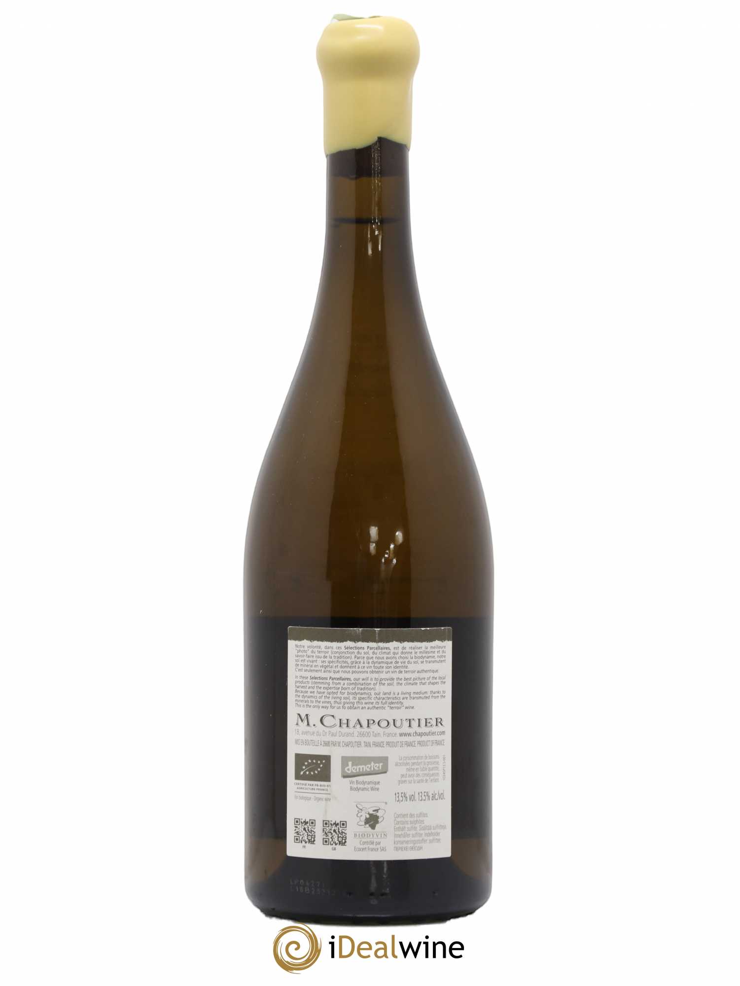 Hermitage Ermitage Le Méal Chapoutier 2015 - Lot de 1 bouteille - 1