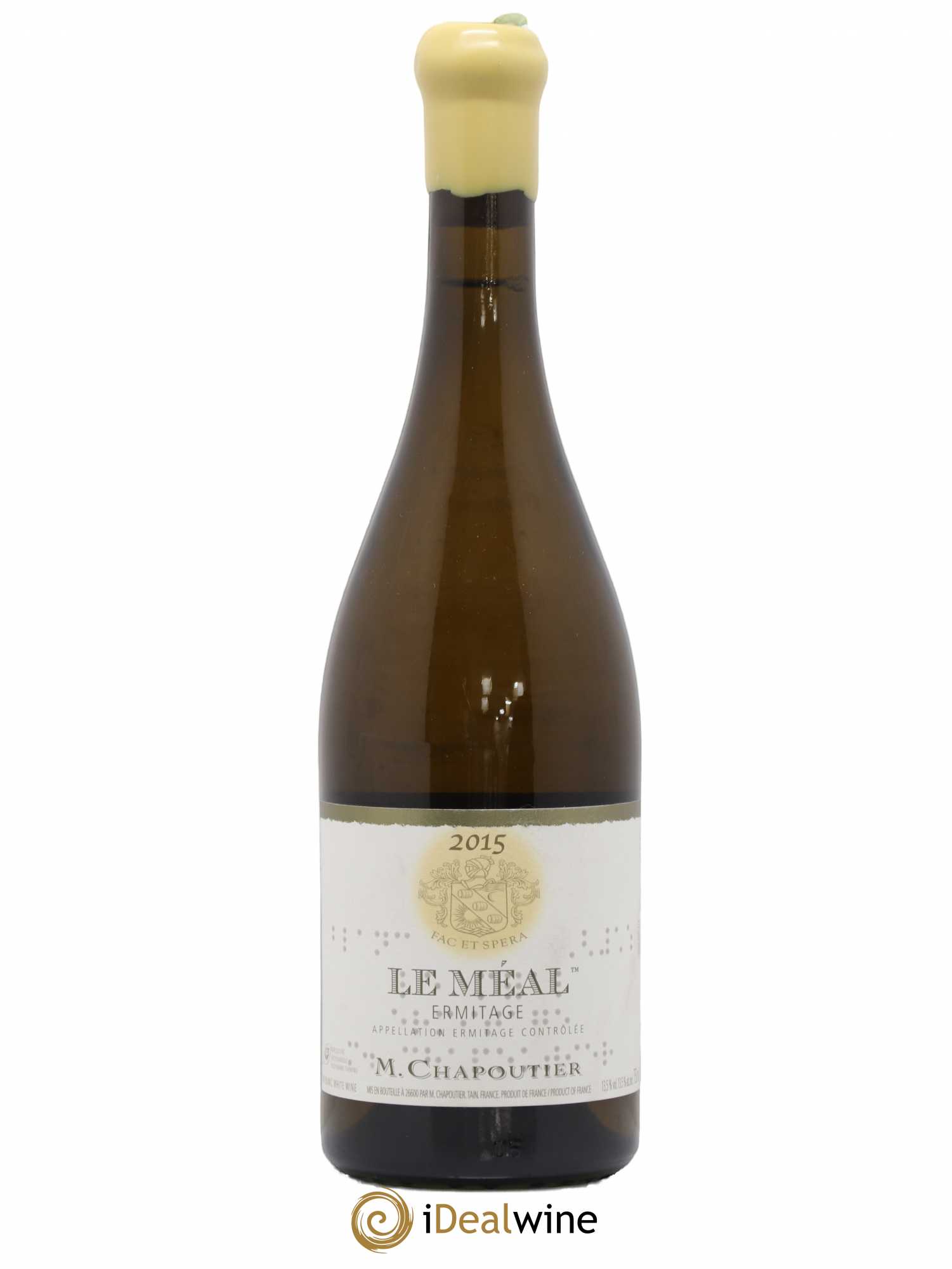 Hermitage Ermitage Le Méal Chapoutier 2015 - Lot de 1 bouteille - 0