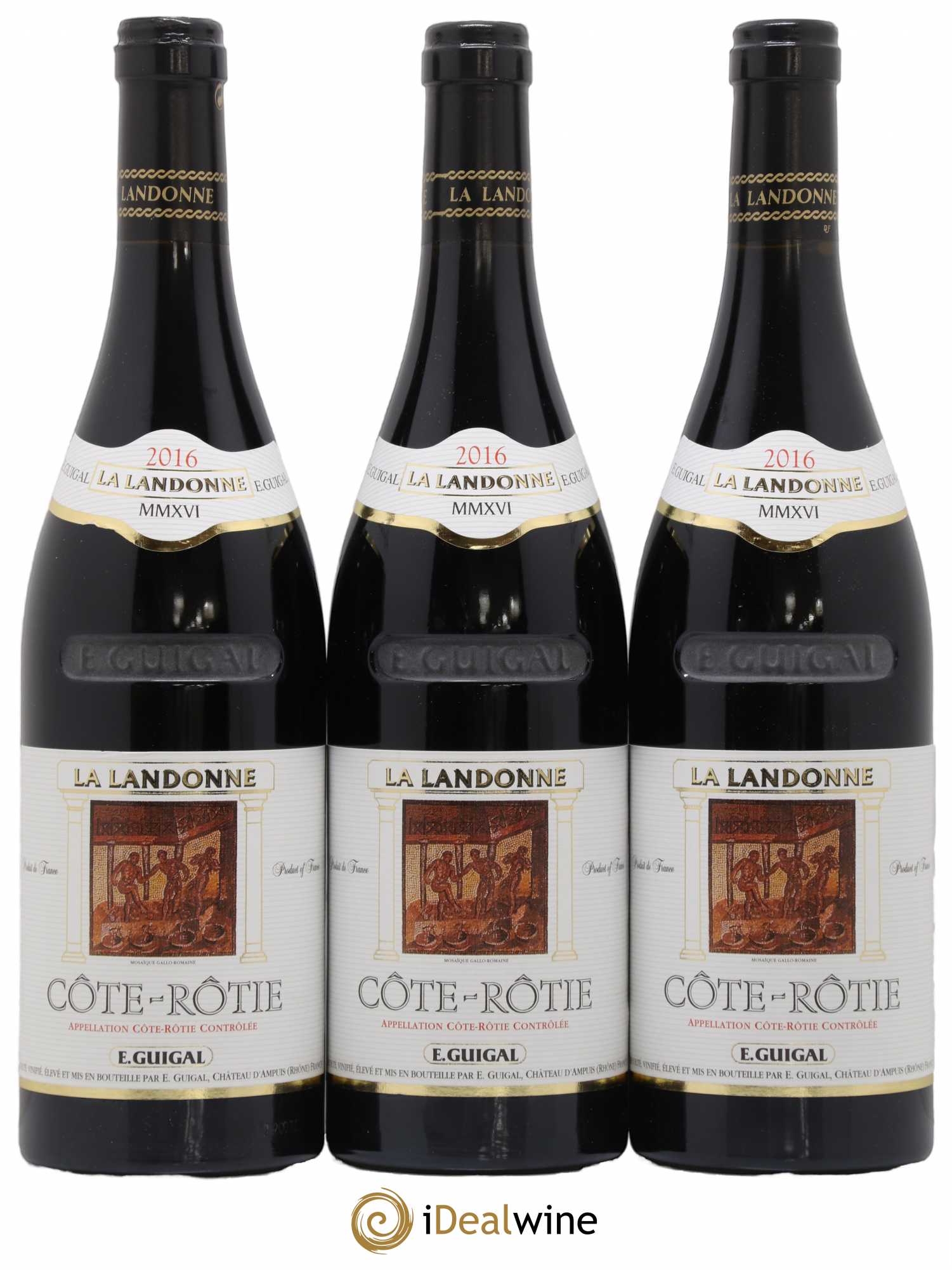 Côte-Rôtie La Landonne Guigal 2016 - Lot de 3 bouteilles - 0