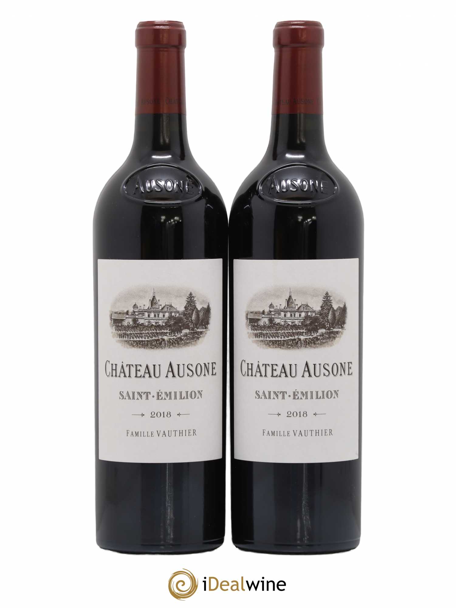 Château Ausone 1er Grand Cru Classé A 2018 - Lot de 2 bouteilles - 0