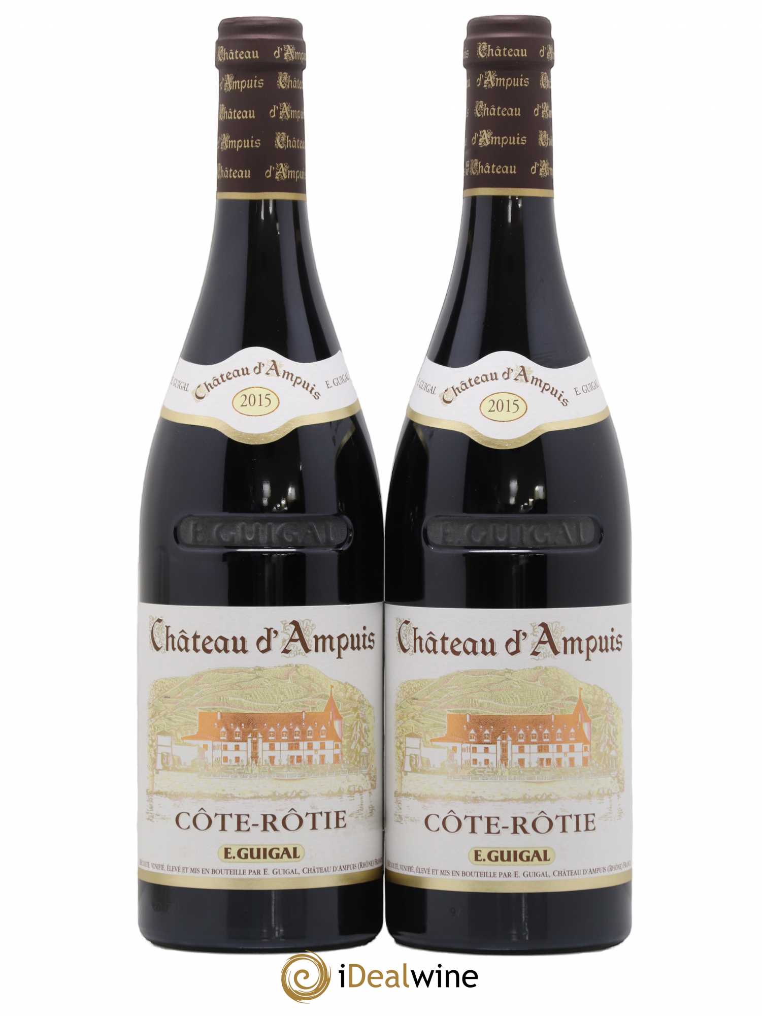 Côte-Rôtie Château d'Ampuis Guigal 2015 - Lot de 2 bouteilles - 0