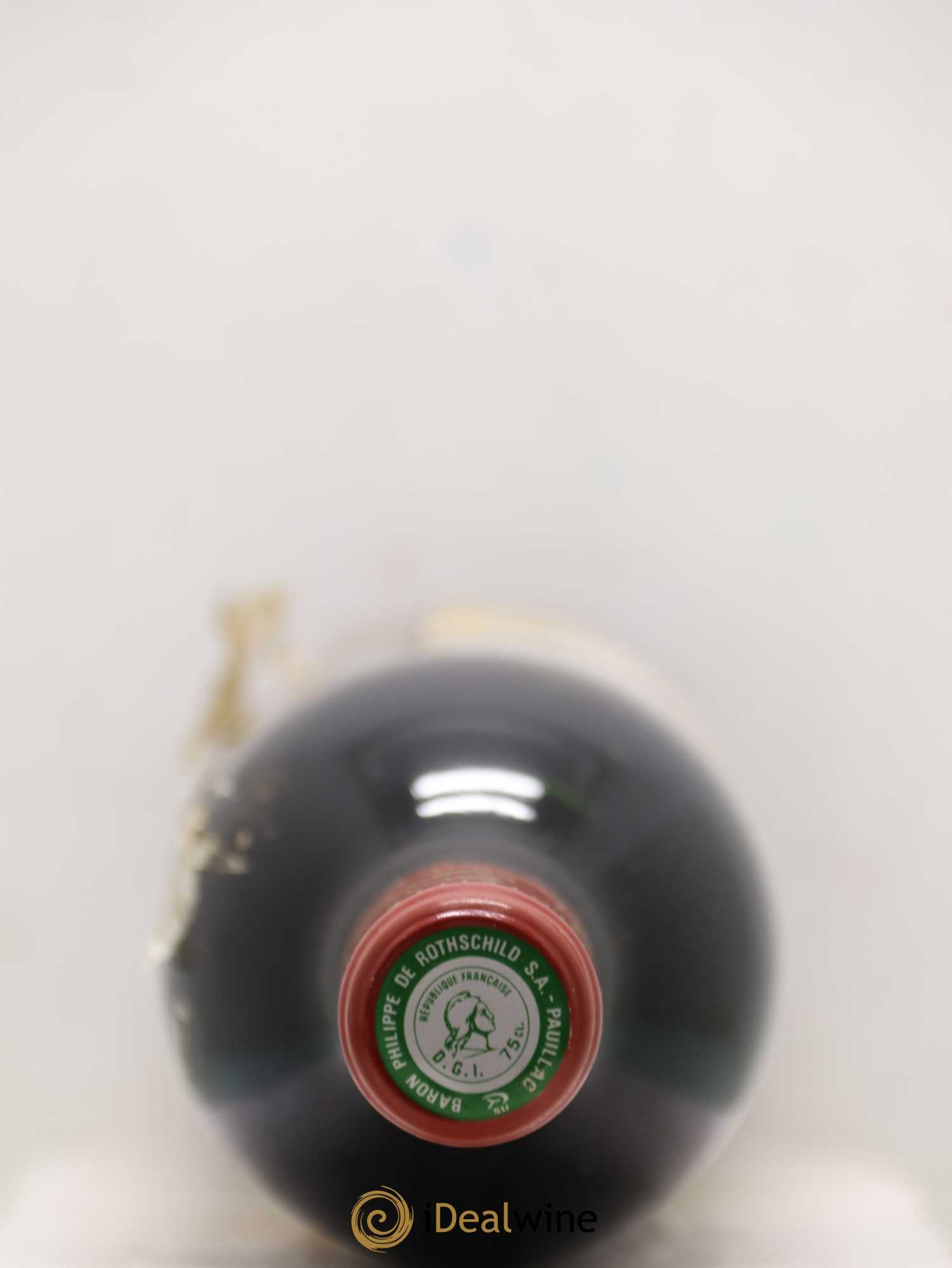Château Mouton Rothschild 1er Grand Cru Classé 1990 - Lot de 1 bouteille - 1