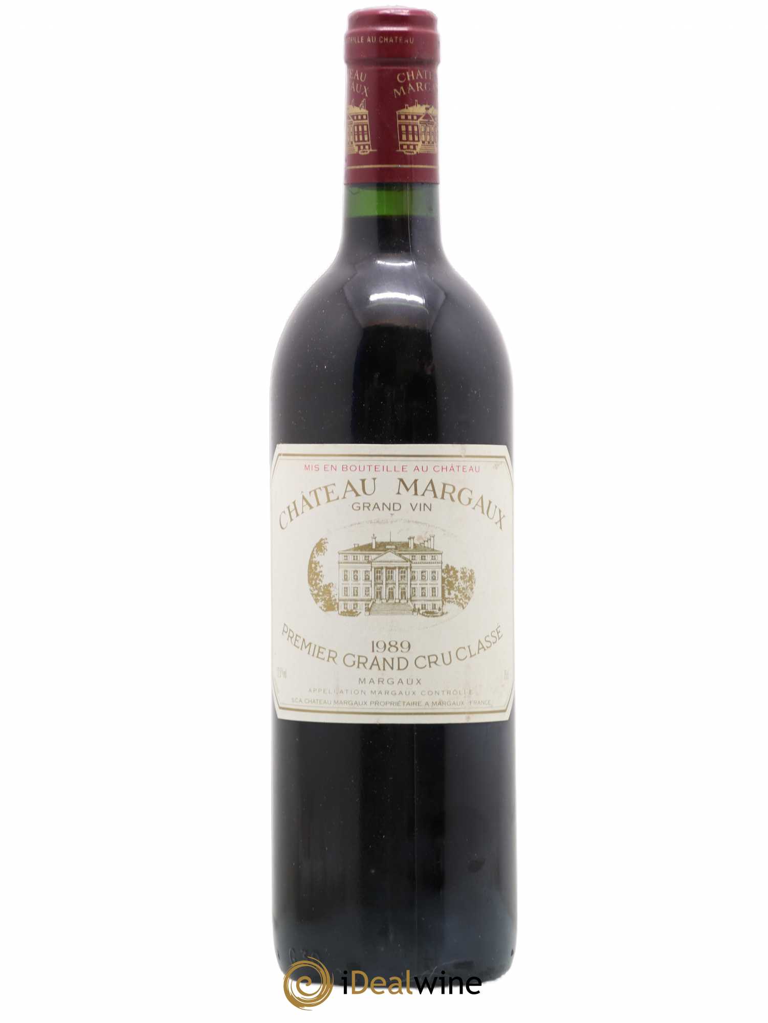Château Margaux 1er Grand Cru Classé 1989 - Lot de 1 bouteille - 0