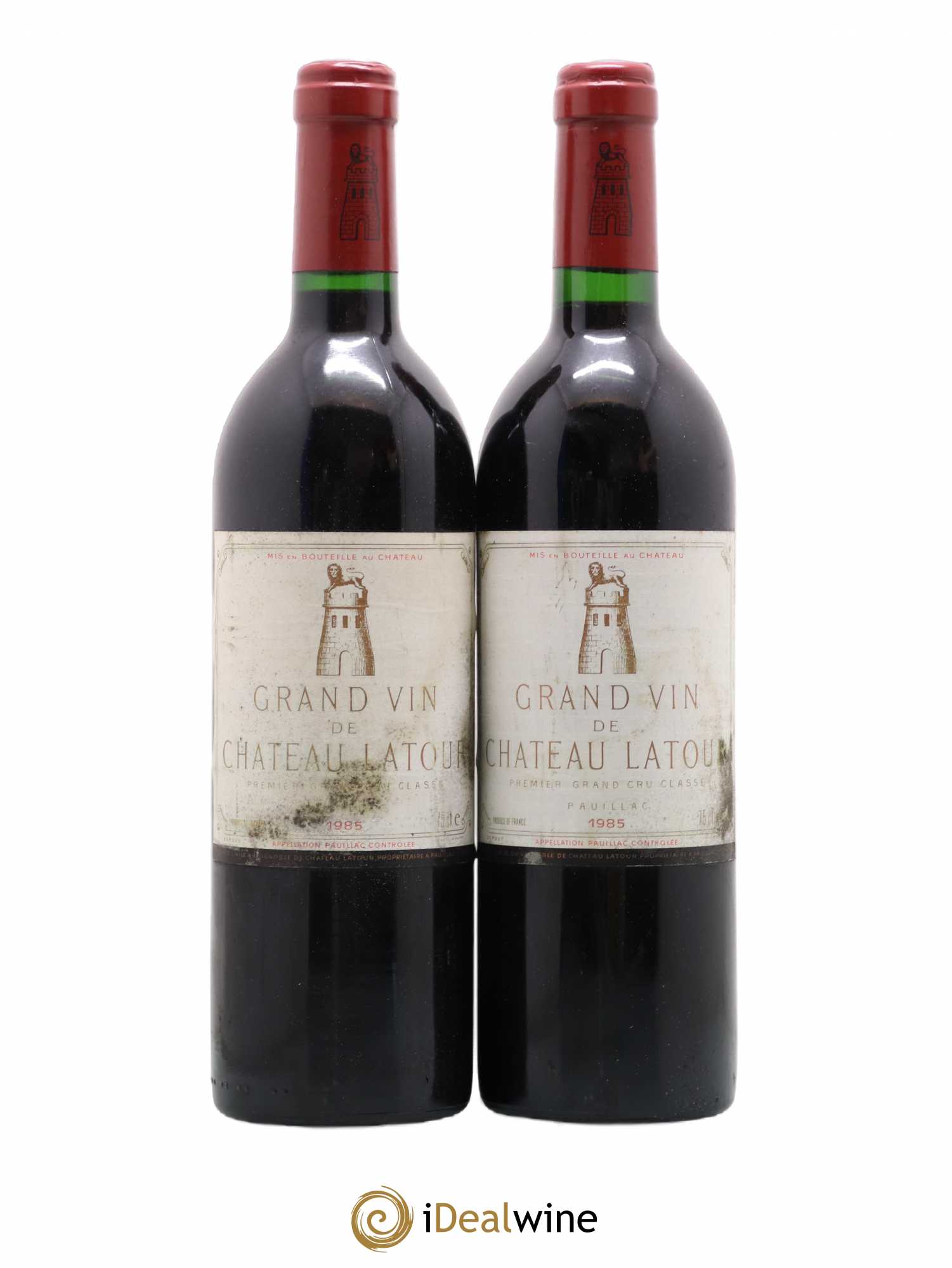 Château Latour 1er Grand Cru Classé 1985 - Lot de 2 bouteilles - 0