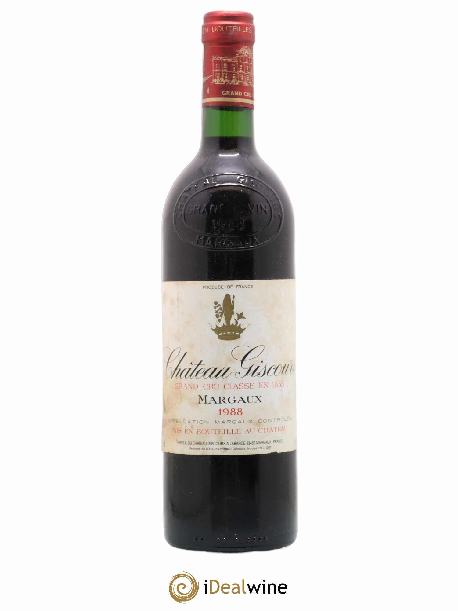 Château Giscours 3ème Grand Cru Classé 1988 - Lot de 1 bouteille - 0