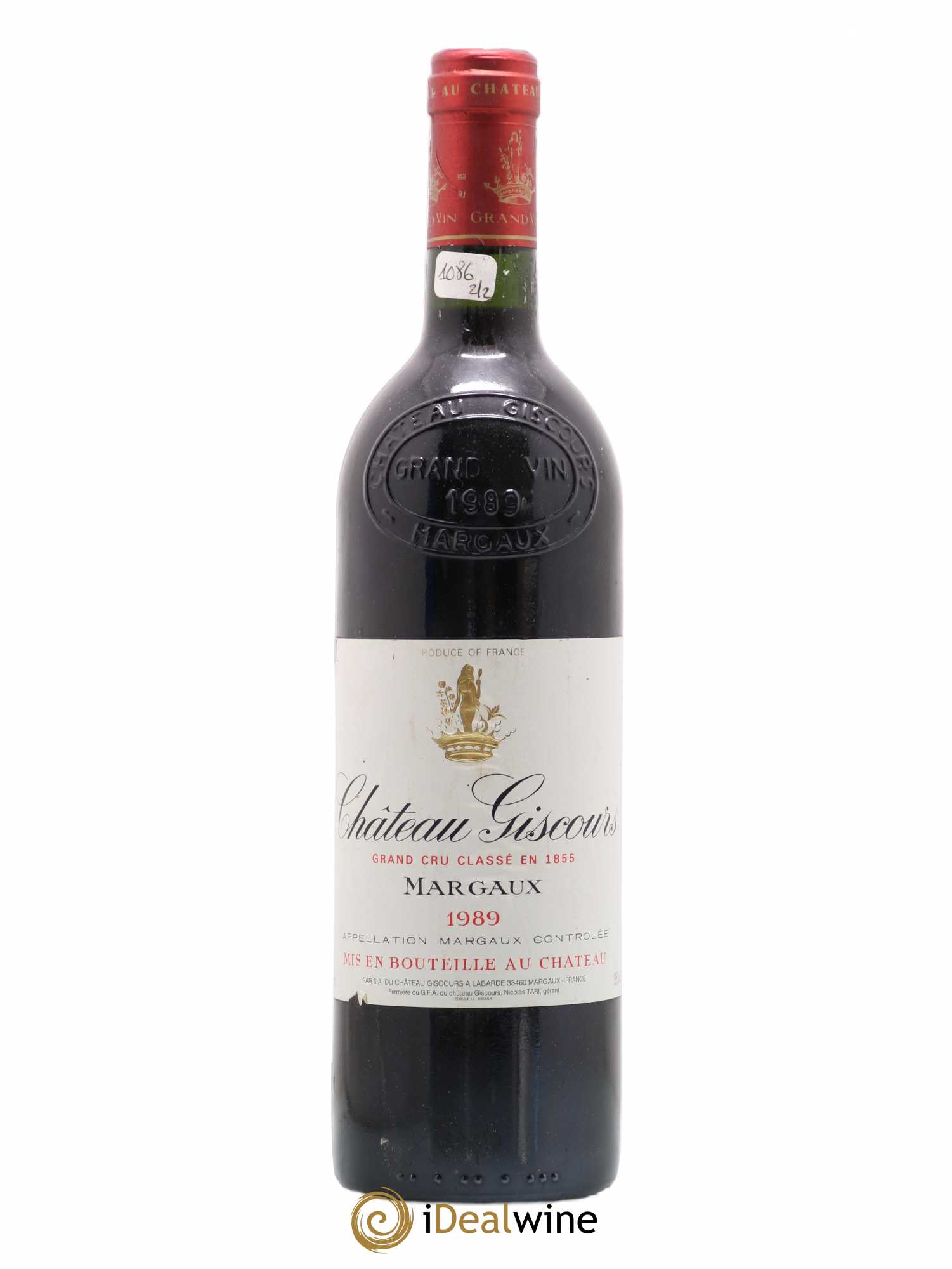 Château Giscours 3ème Grand Cru Classé 1989 - Lot de 1 bouteille - 0