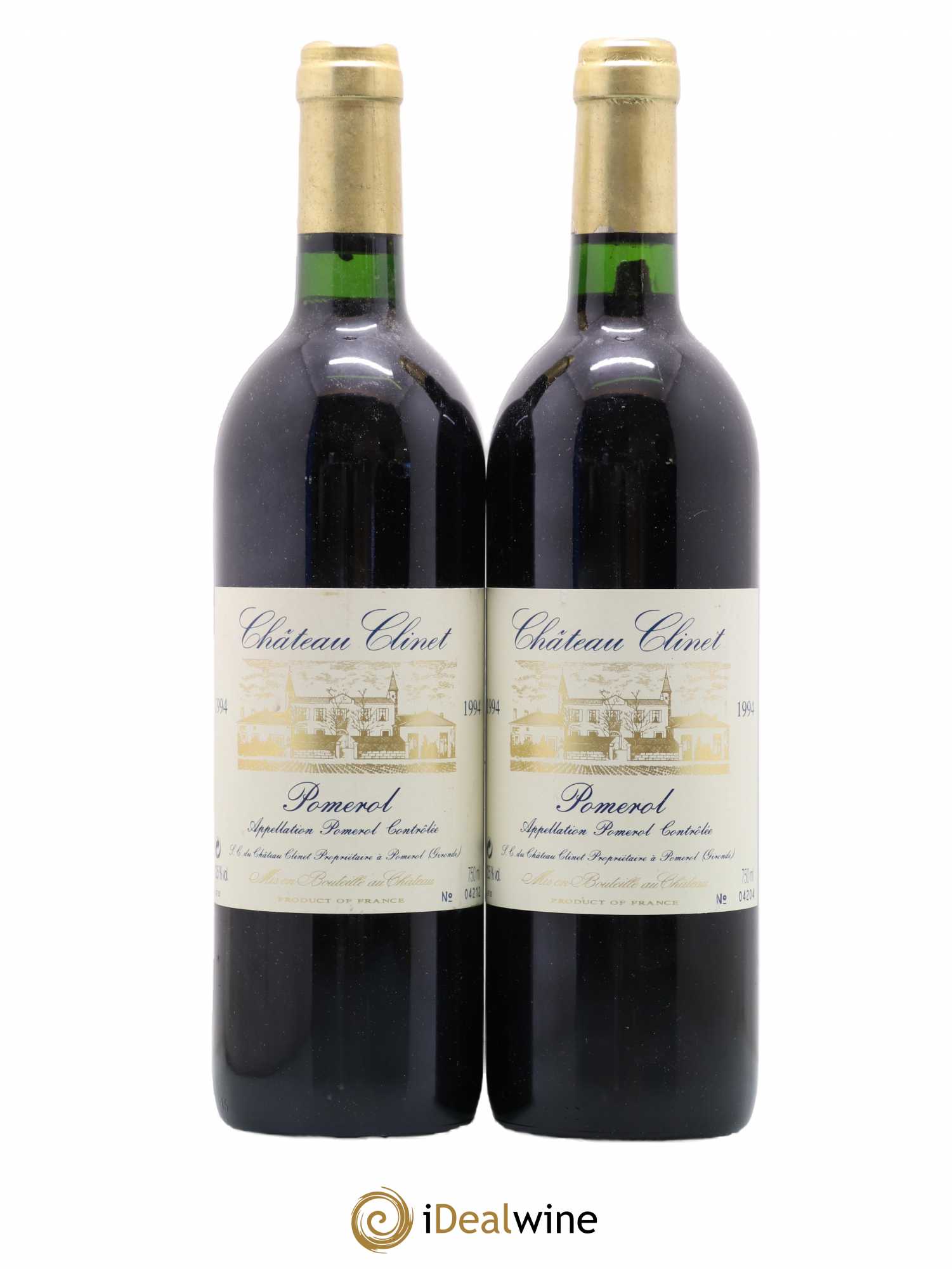 Château Clinet 1994 - Posten von 2 Flaschen - 0