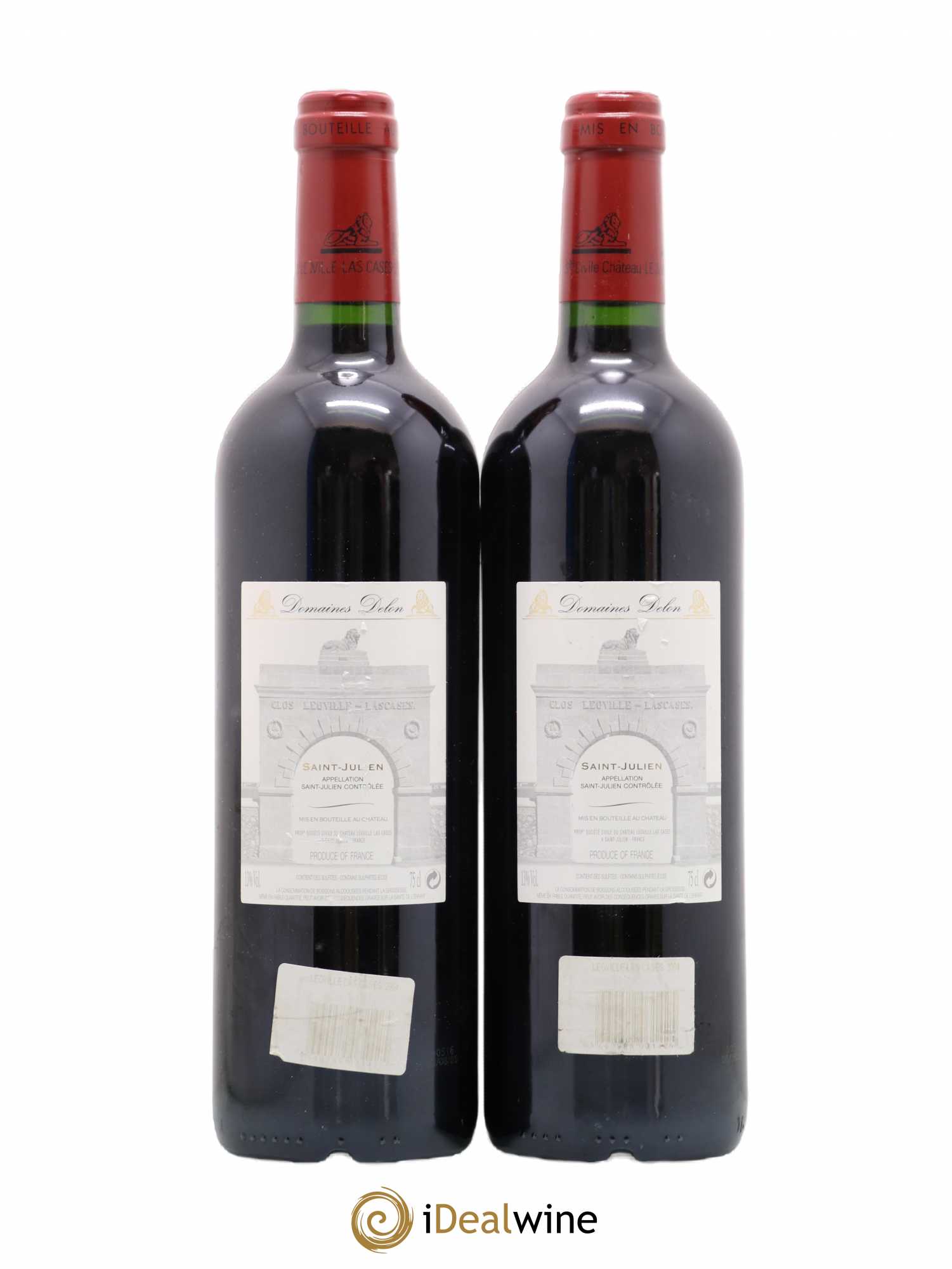 Château Léoville Las Cases 2ème Grand Cru Classé 2004 - Lot de 2 bouteilles - 1