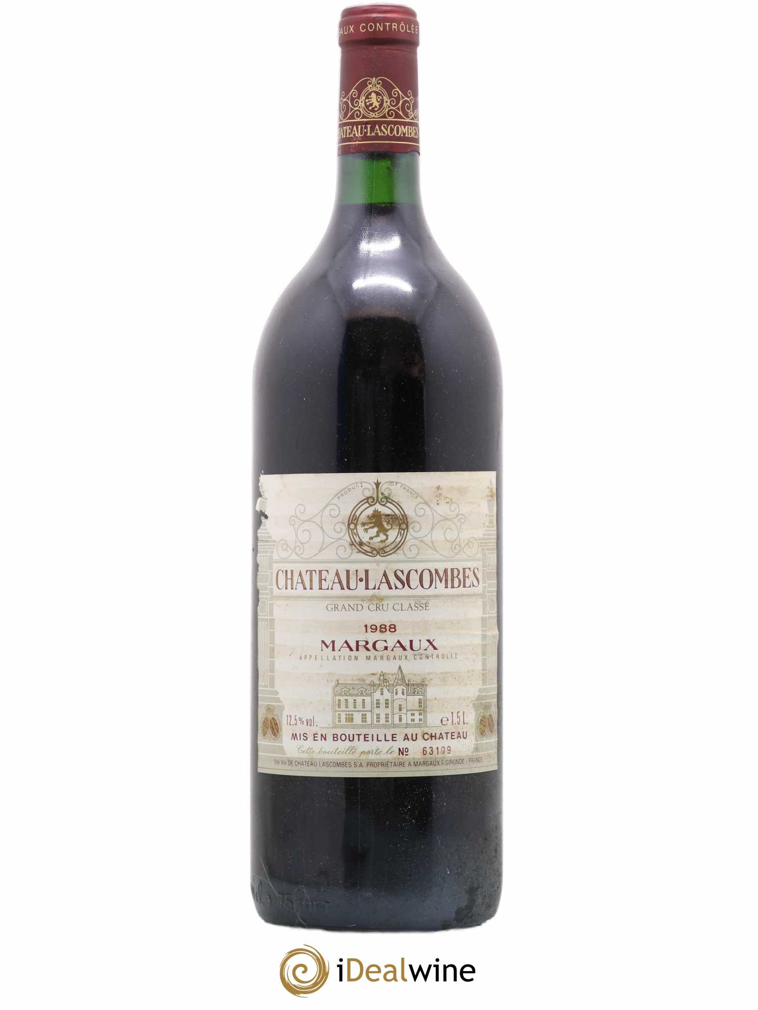 Château Lascombes 2ème Grand Cru Classé 1988 - Lot de 1 magnum - 0