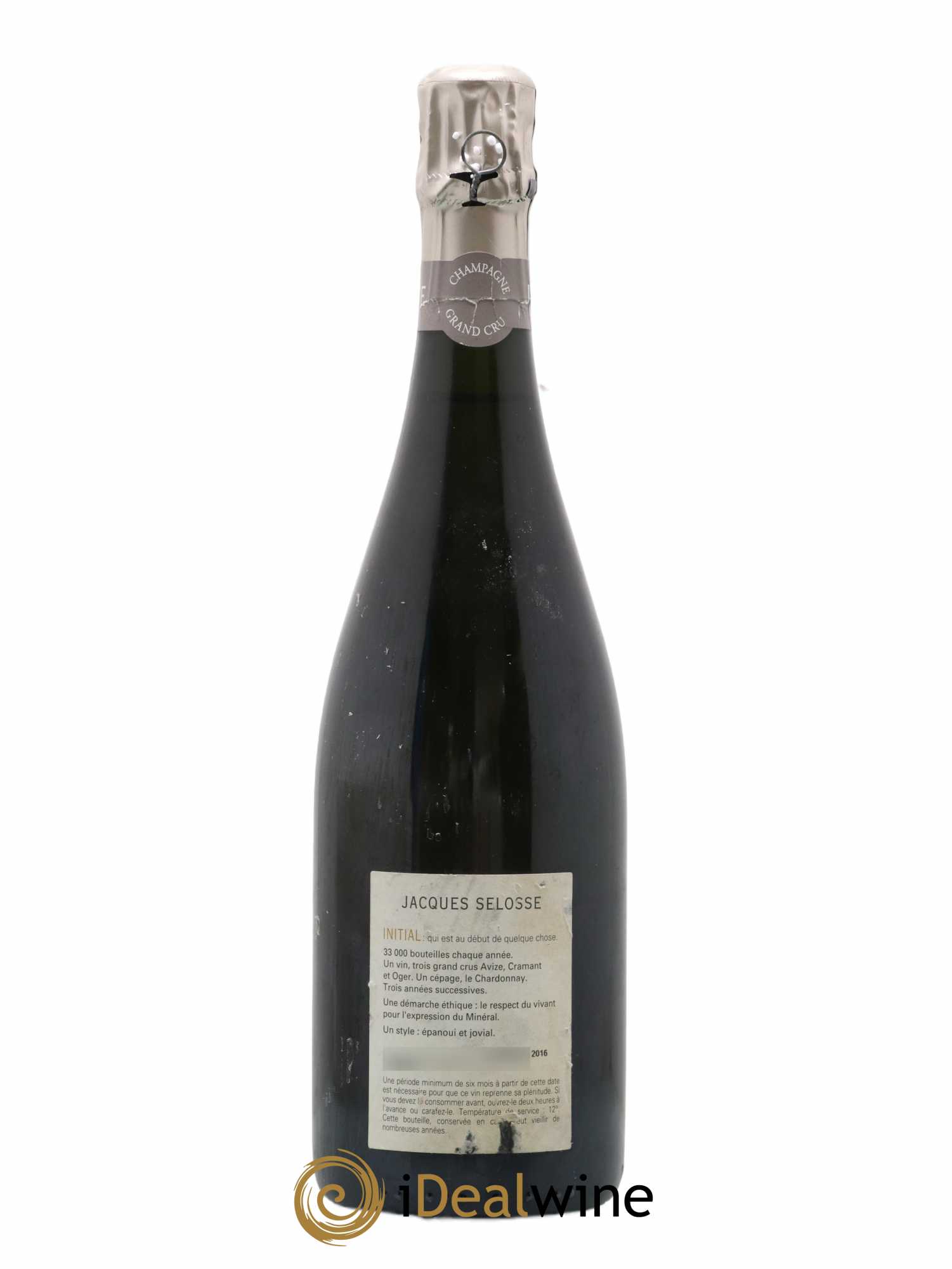 Initial Brut Jacques Selosse - Lot de 1 bouteille - 1