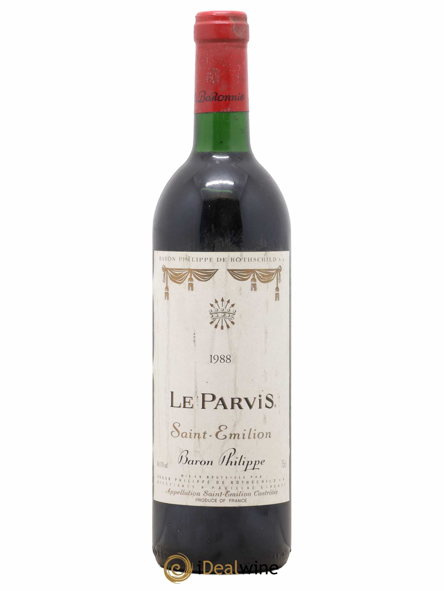 Saint-Émilion Le Parvis Baron Philippe 1988 - Lot de 1 bouteille - 0