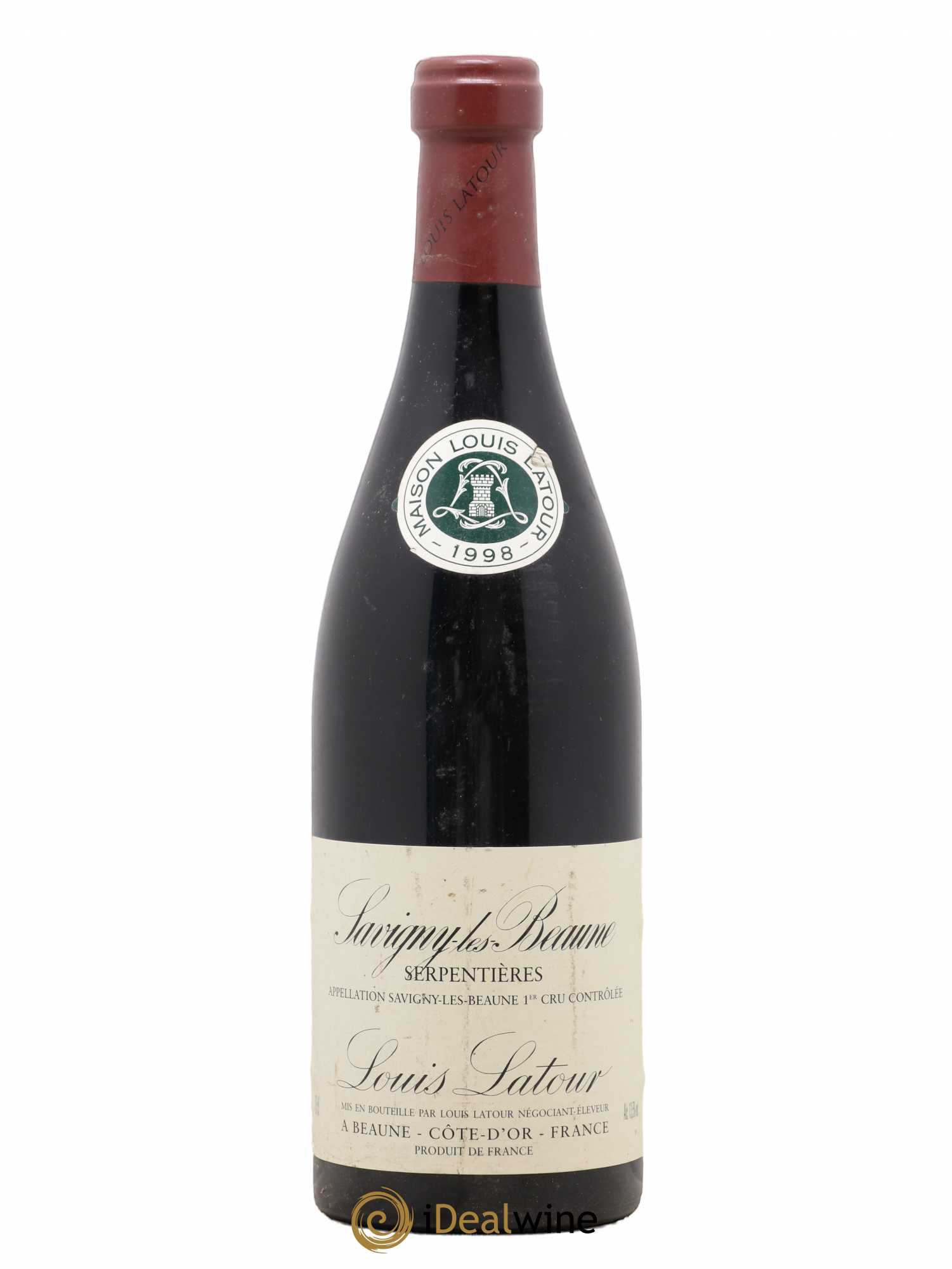 Savigny-lès-Beaune 1er Cru Les Serpentières Louis Latour 1998 - Posten von 1 Flasche - 0