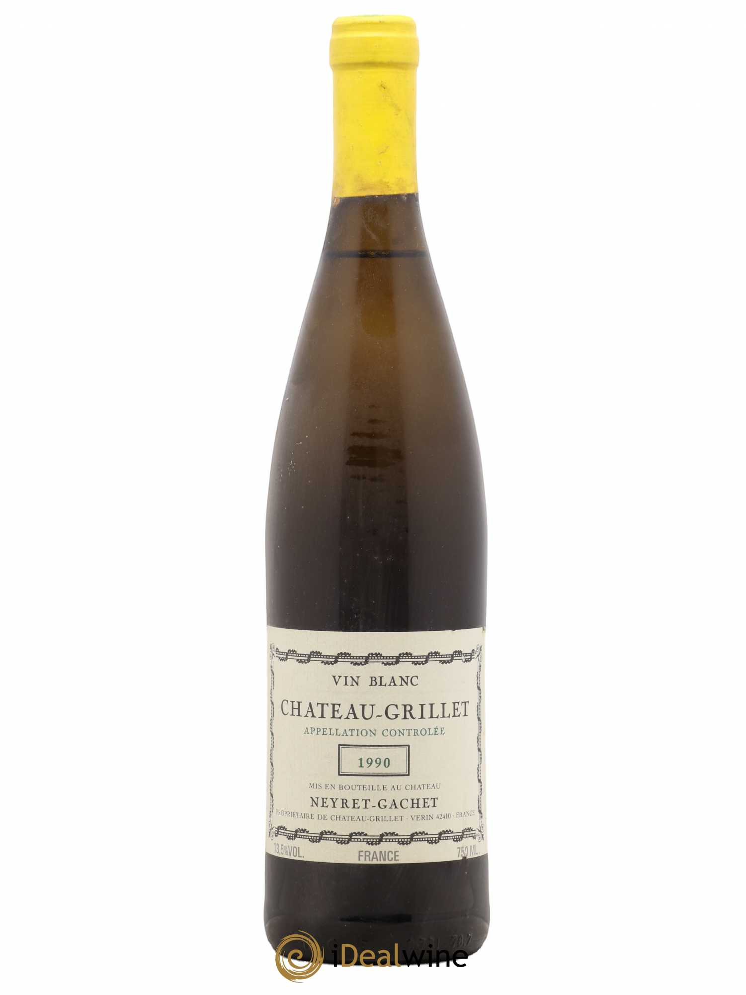 Château Grillet Château-Grillet 1990 - Lot de 1 bouteille - 0