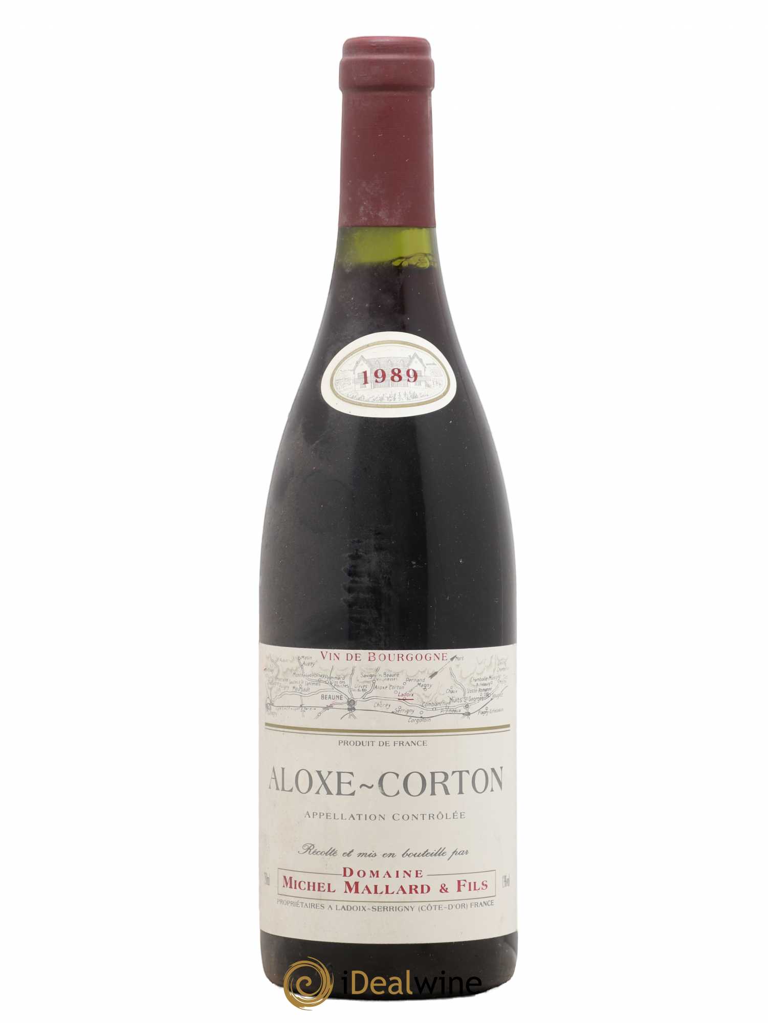 Aloxe-Corton Domaine Mallard Et Fils 1989 - Posten von 1 Flasche - 0