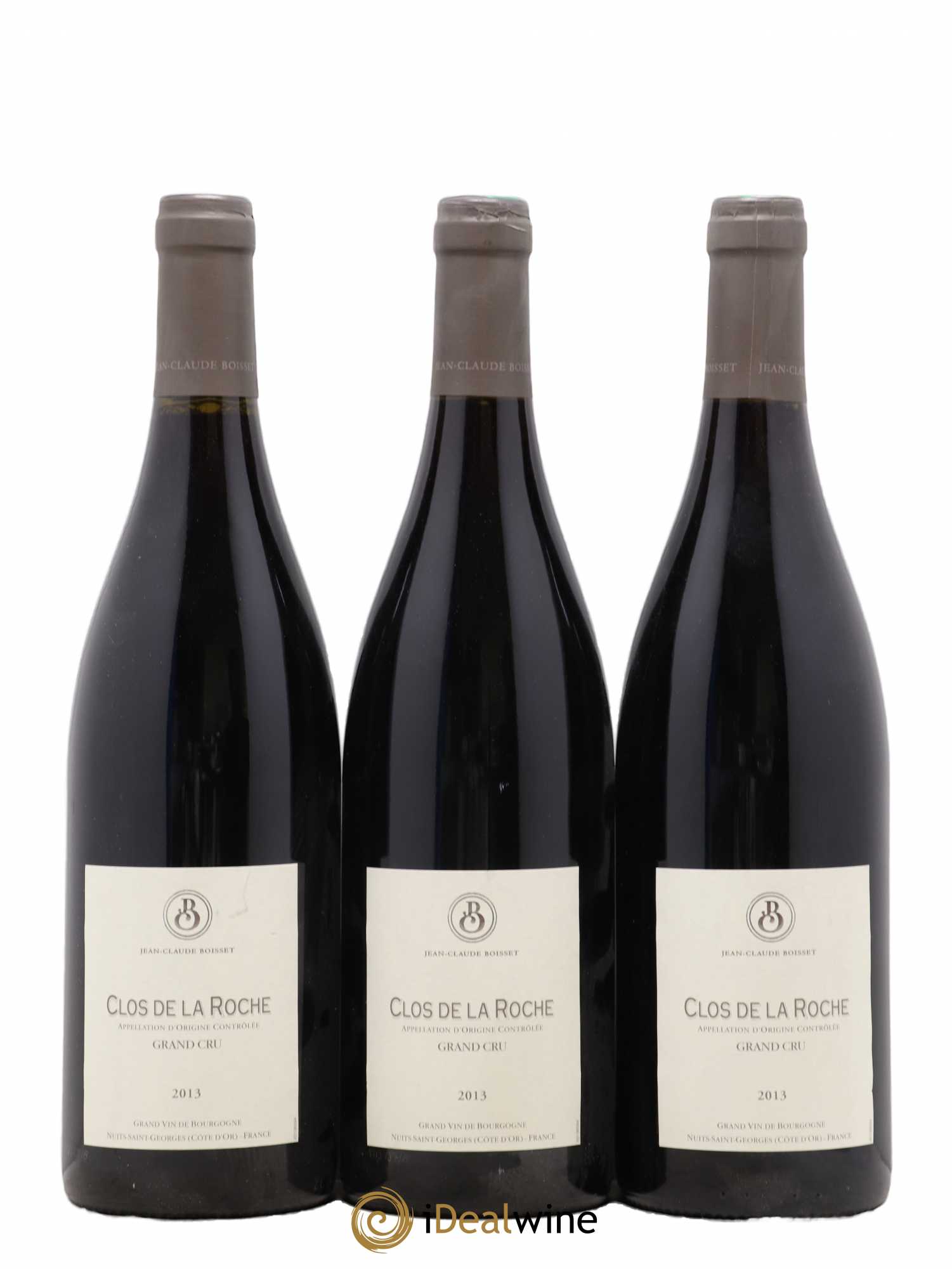Clos de la Roche Grand Cru Jean Claude Boisset 2013 - Posten von 3 Flaschen - 0