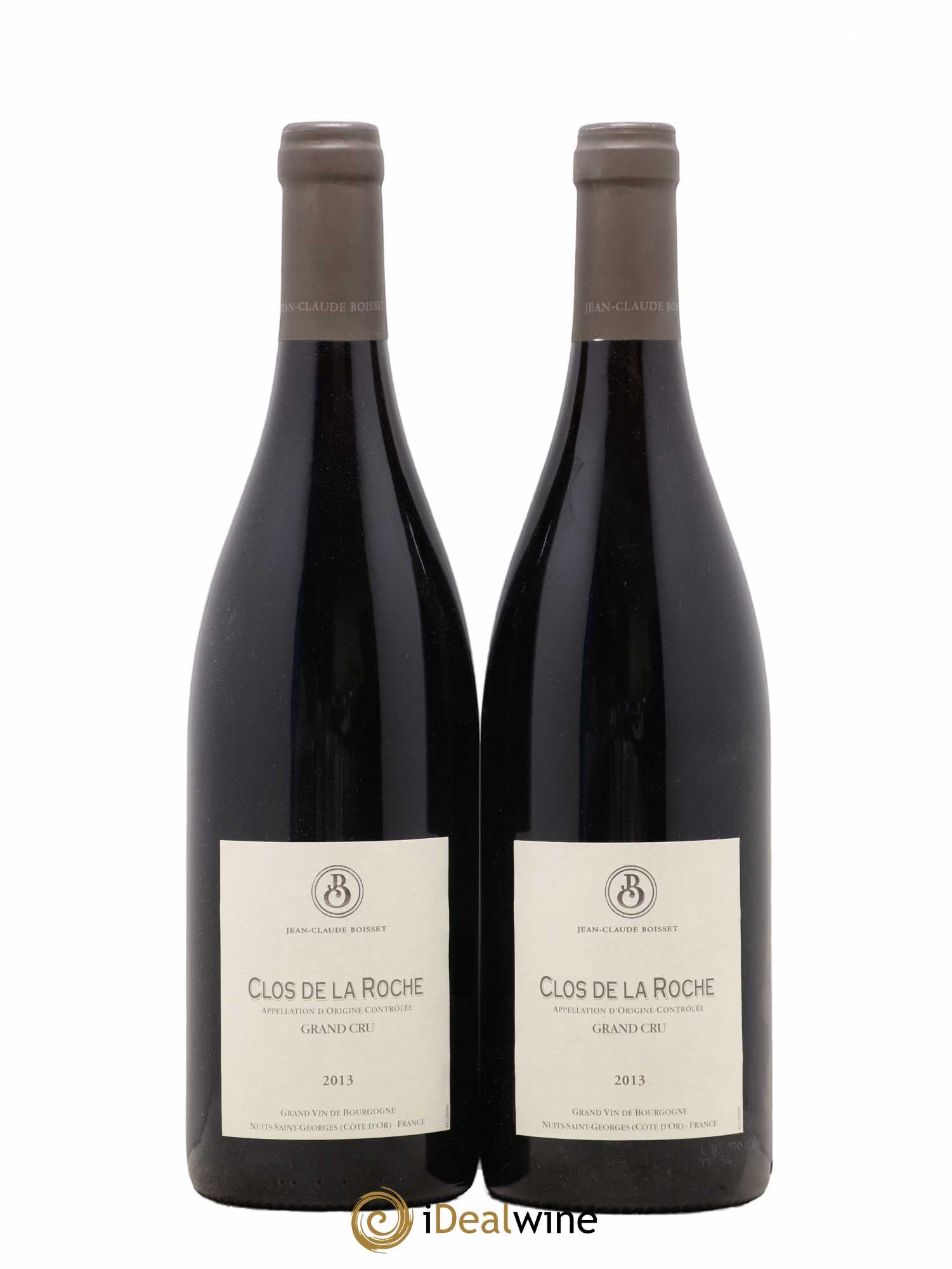 Clos de la Roche Grand Cru Jean Claude Boisset 2013 - Posten von 2 Flaschen - 0