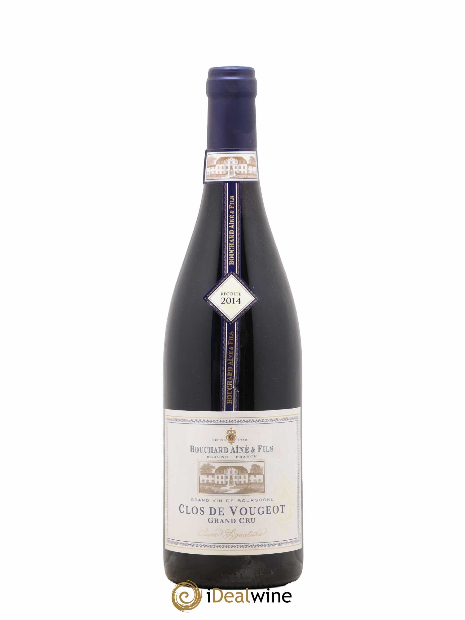 Clos de Vougeot Grand Cru Bouchard Ainé & Fils 2014 - Lot de 1 bouteille - 0