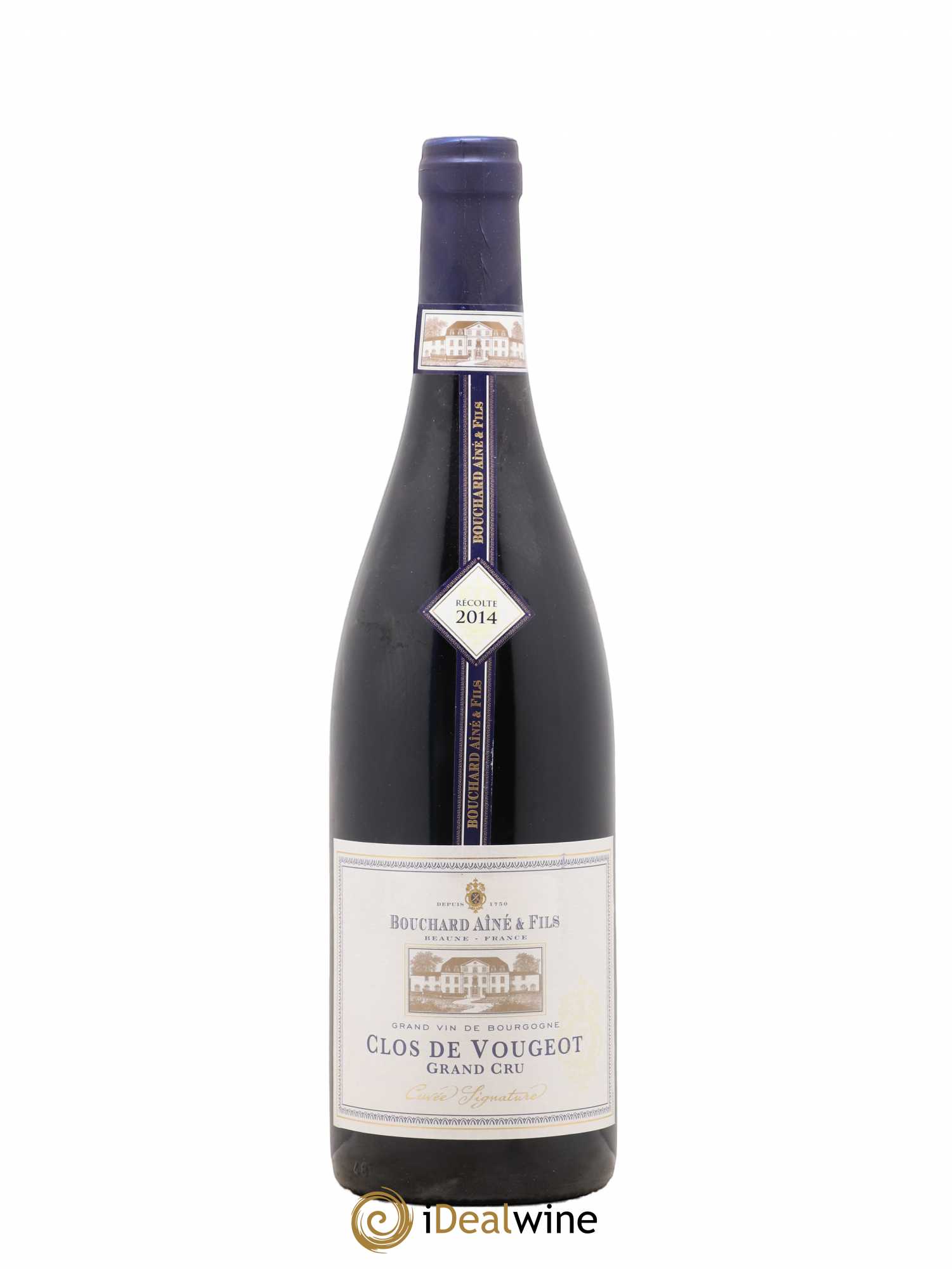 Clos de Vougeot Grand Cru Bouchard Ainé & Fils 2014 - Lot de 1 bouteille - 0