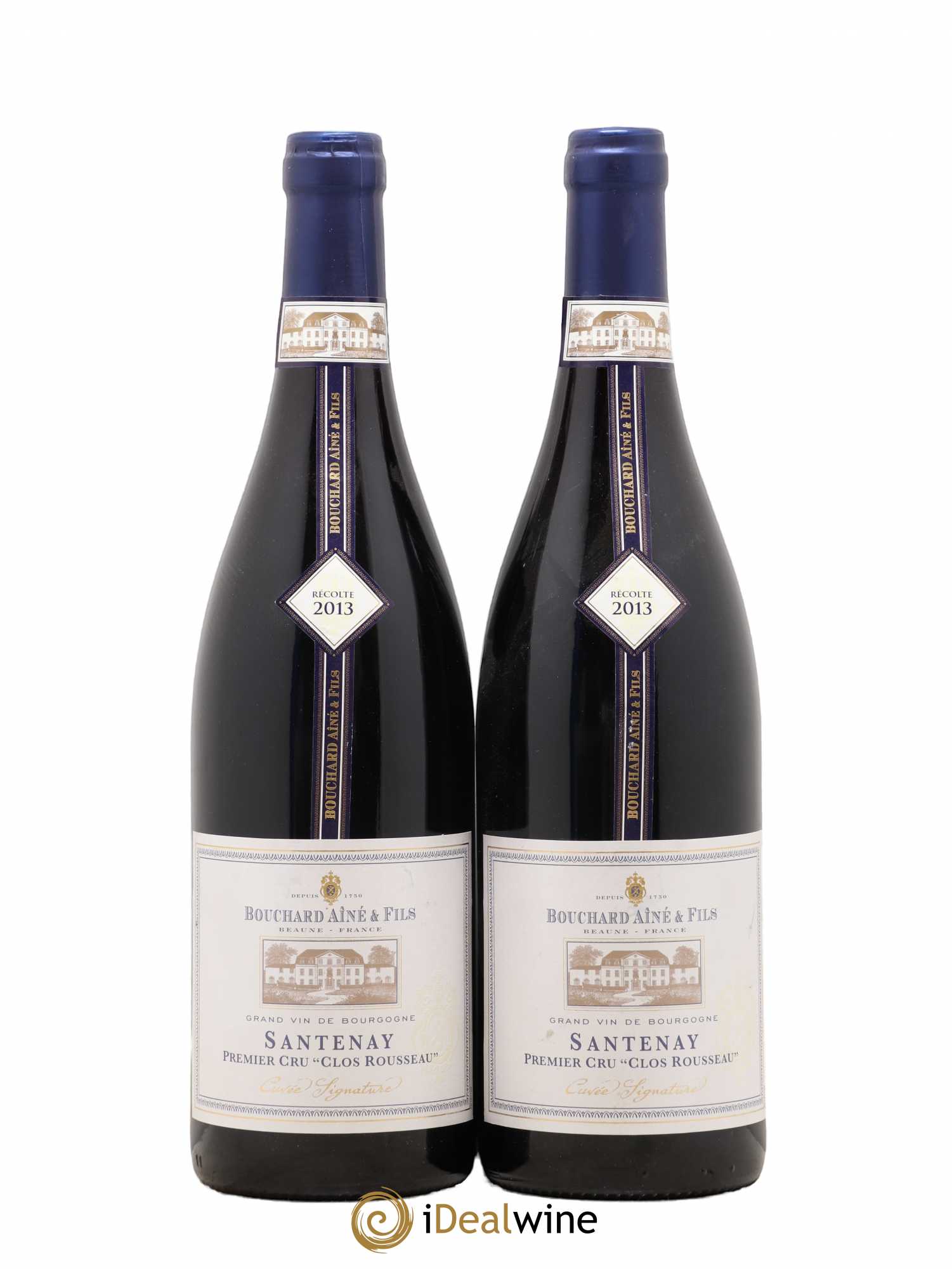 Santenay 1er Cru Clos Rousseau Bouchard Aîne & Fils 2013 - Lot de 2 bouteilles - 0