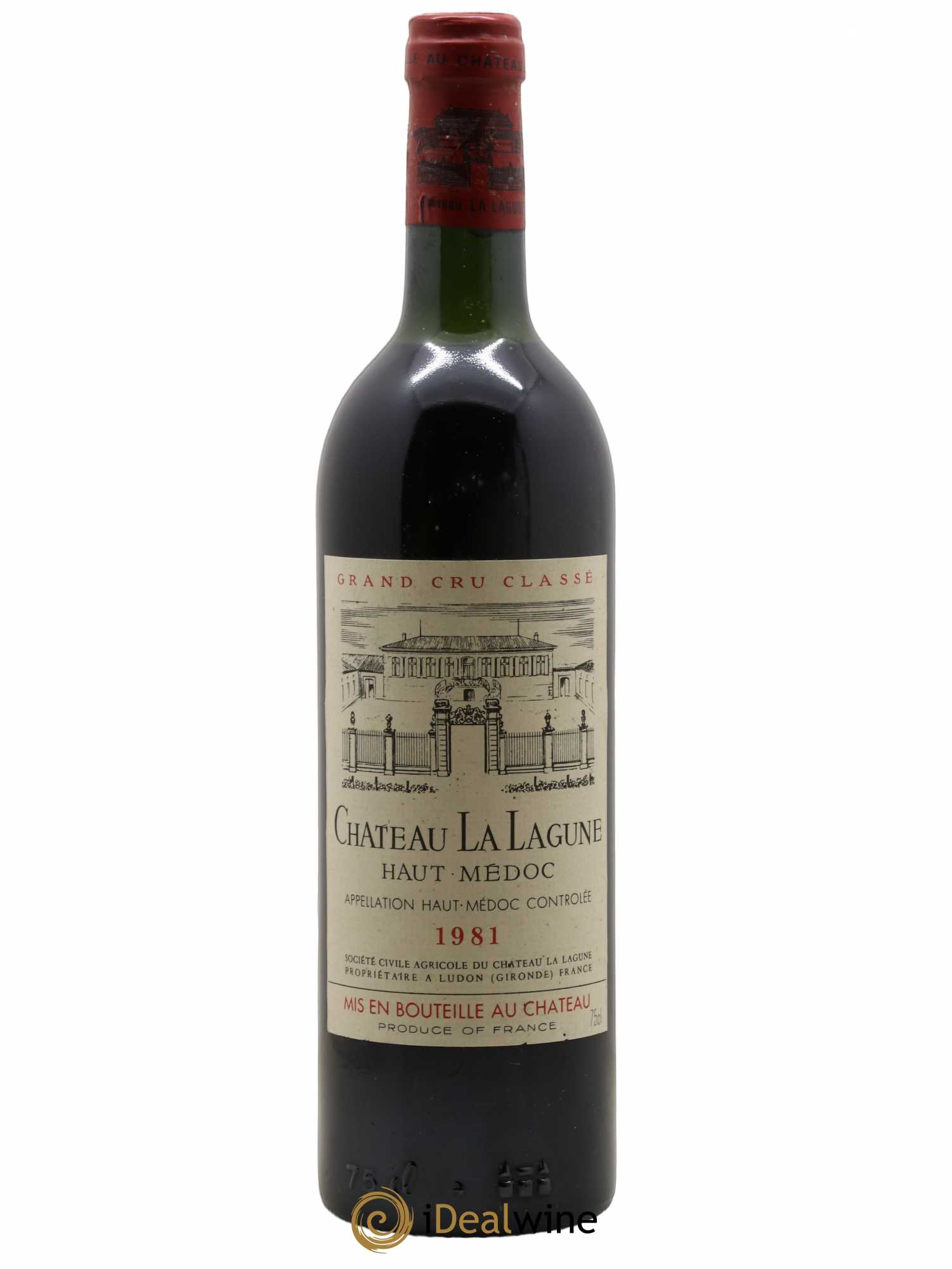Château la Lagune 3ème Grand Cru Classé 1981 - Lot de 1 bouteille - 0