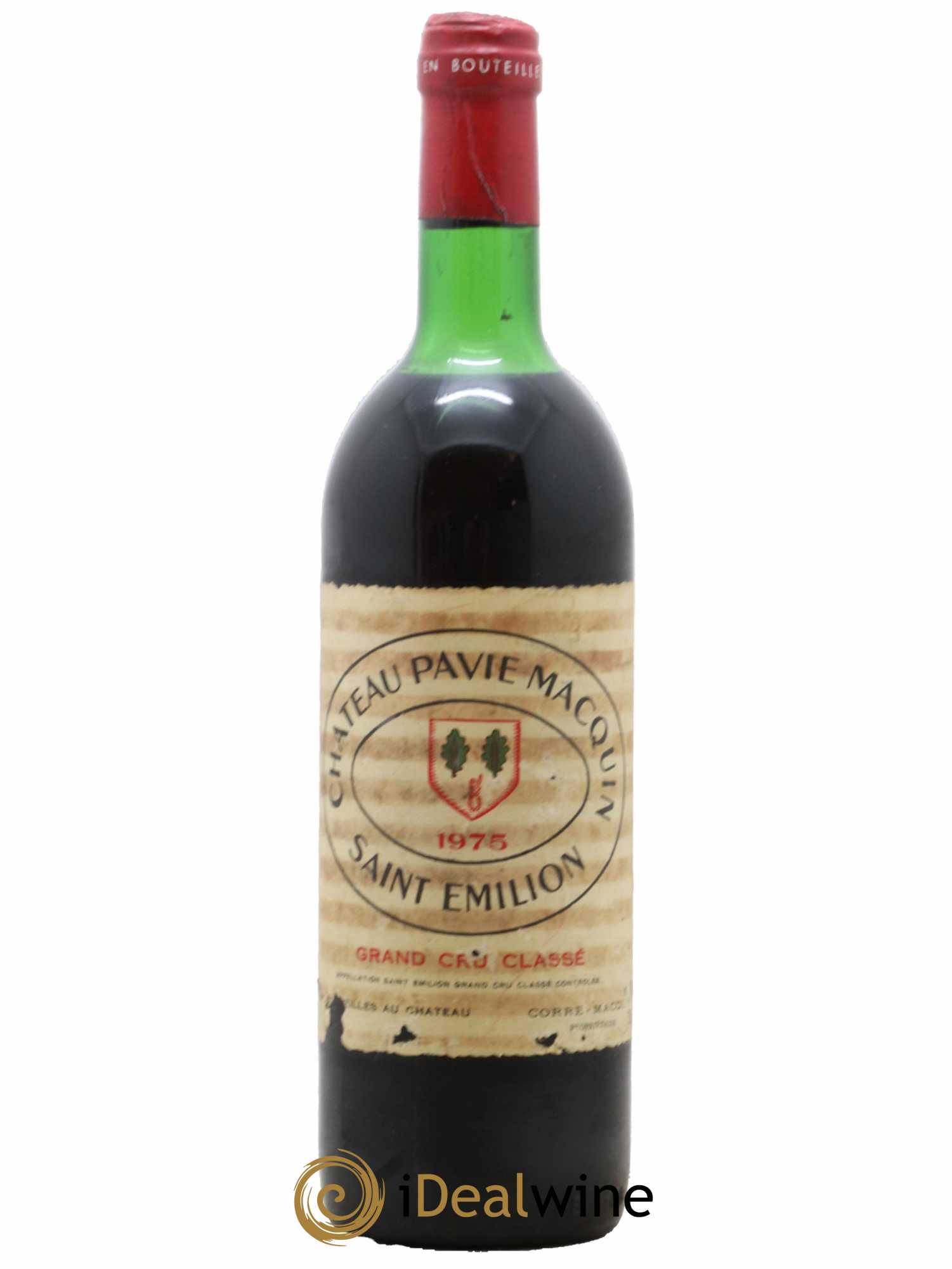 Château Pavie Macquin 1er Grand Cru Classé B 1975 - Lot de 1 bouteille - 0