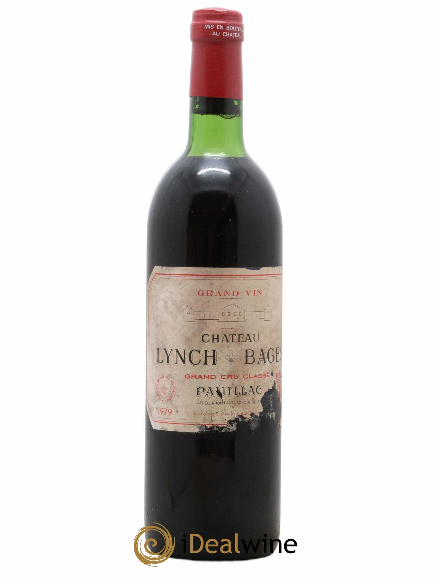 Château Lynch Bages 5ème Grand Cru Classé 1979 - Lot de 1 bouteille - 0