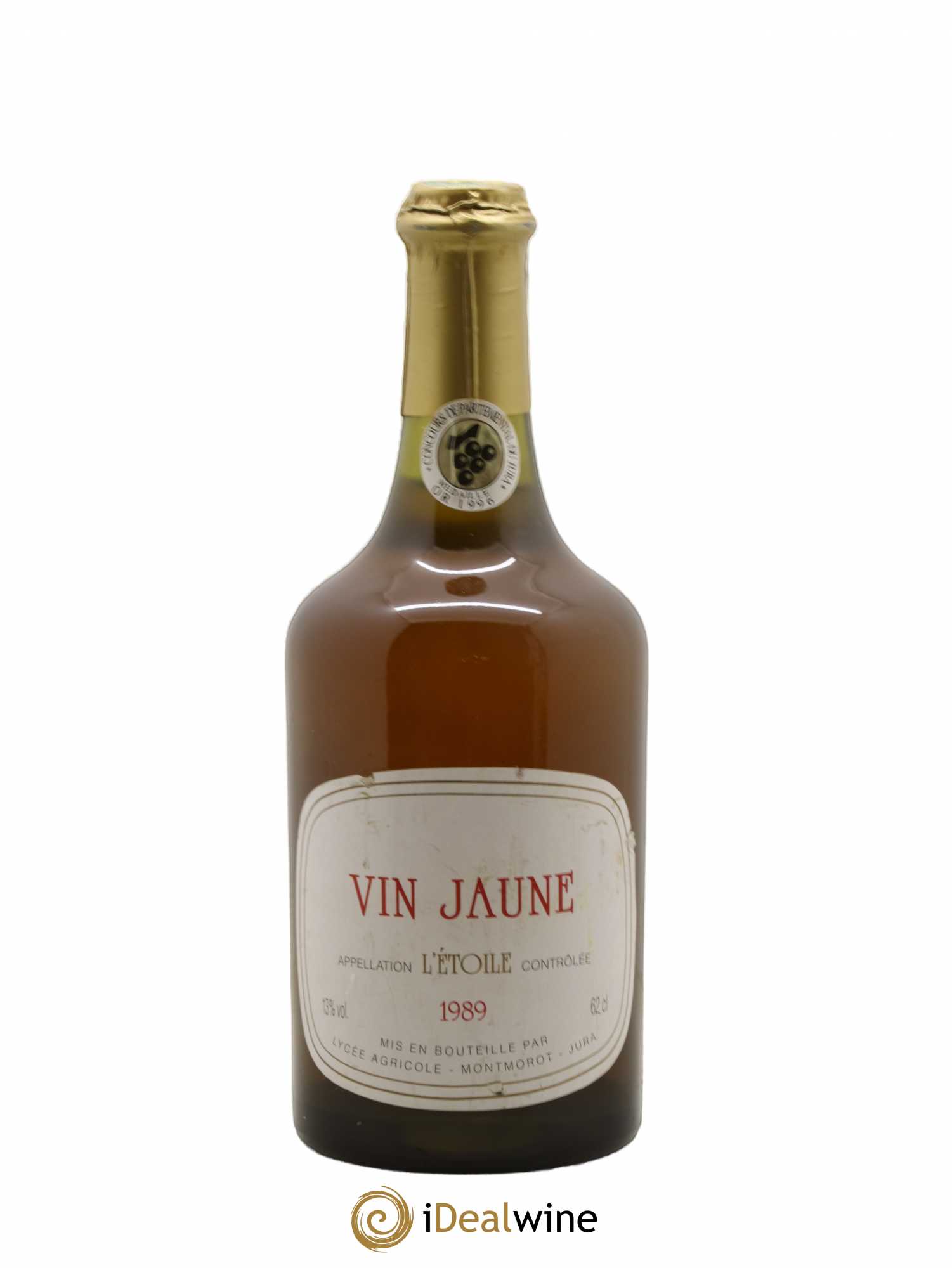 L'Etoile Vin Jaune Lycee Agricole De Montmorot 1989 - Posten von 1 Flasche - 0