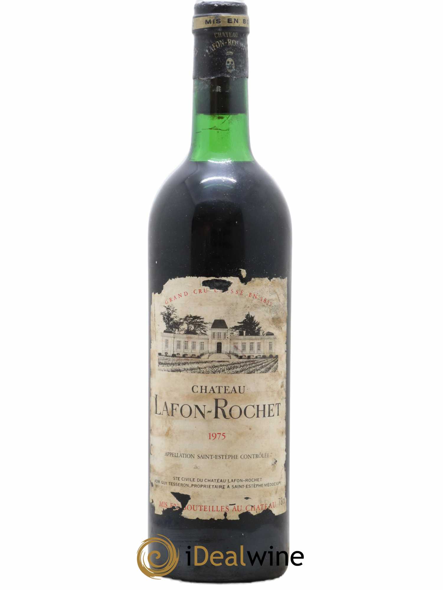 Château Lafon Rochet 4ème Grand Cru Classé 1975 - Lot de 1 bouteille - 0