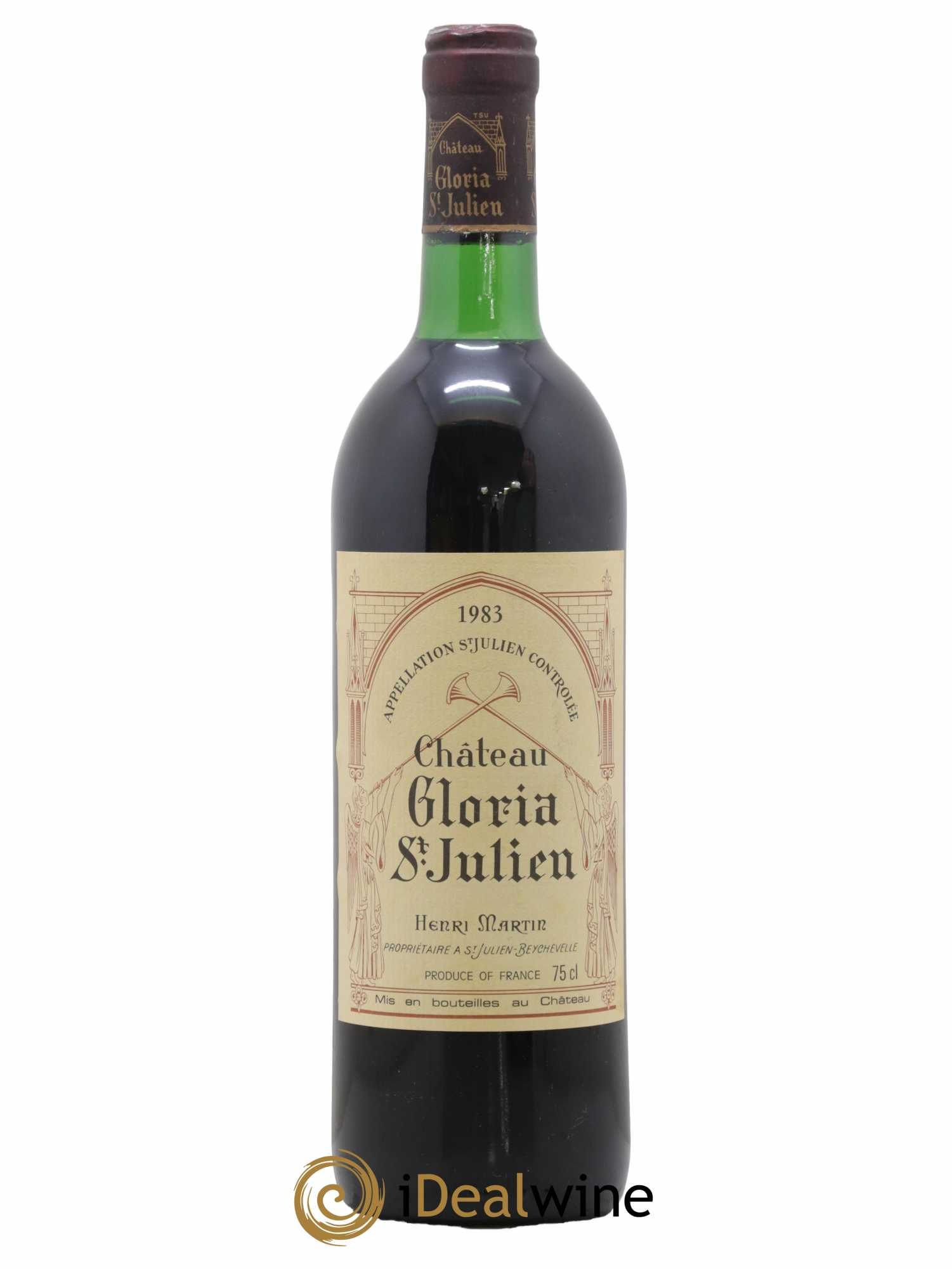Château Gloria 1983 - Lot de 1 bouteille - 0
