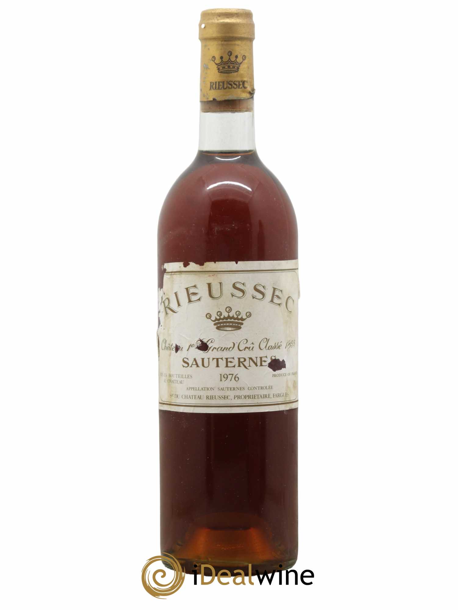 Château Rieussec 1er Grand Cru Classé 1976 - Lotto di 1 bottiglia - 0