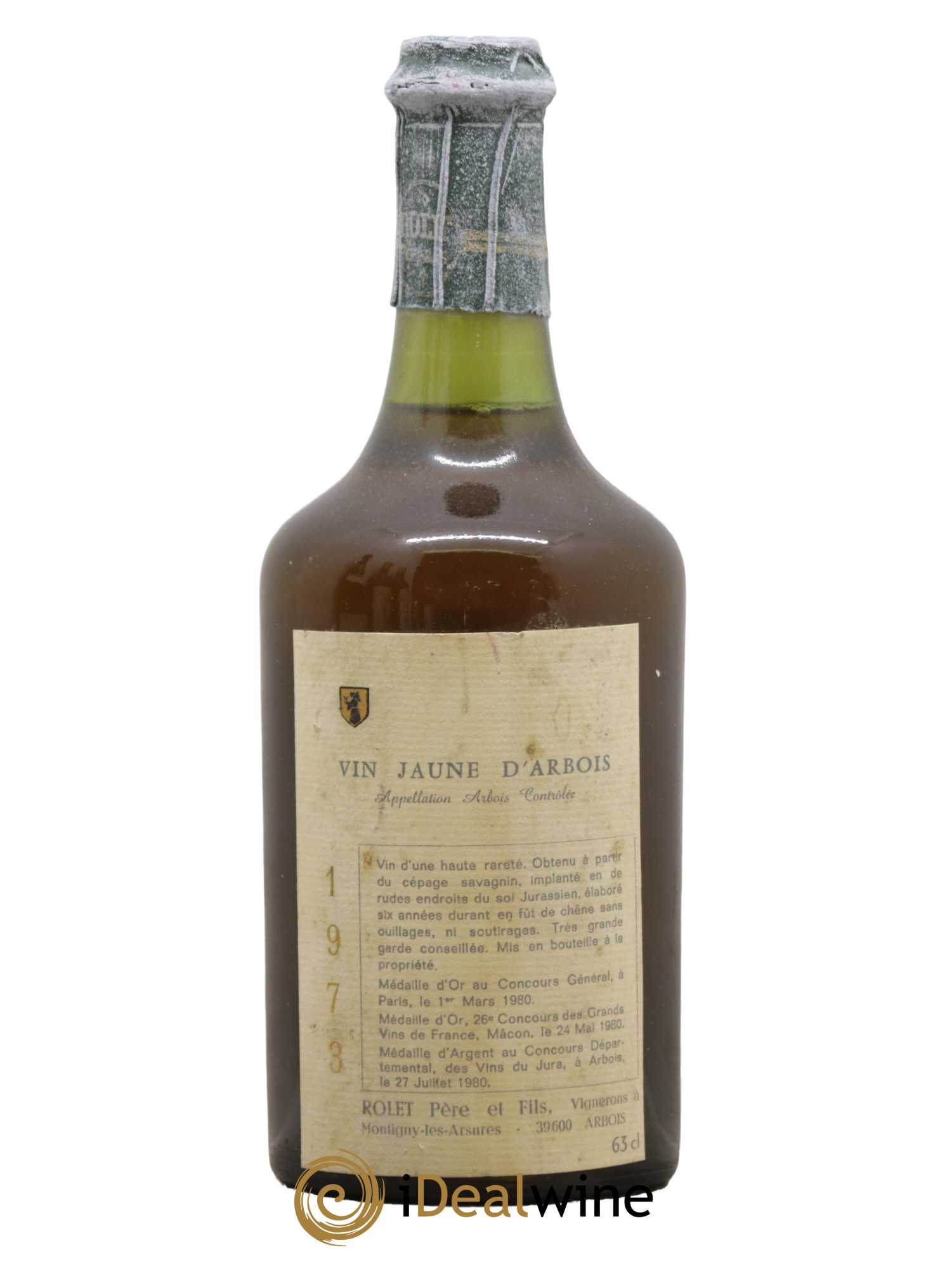 Arbois Vin Jaune Domaine Rolet 1973 - Lot de 1 bouteille - 0