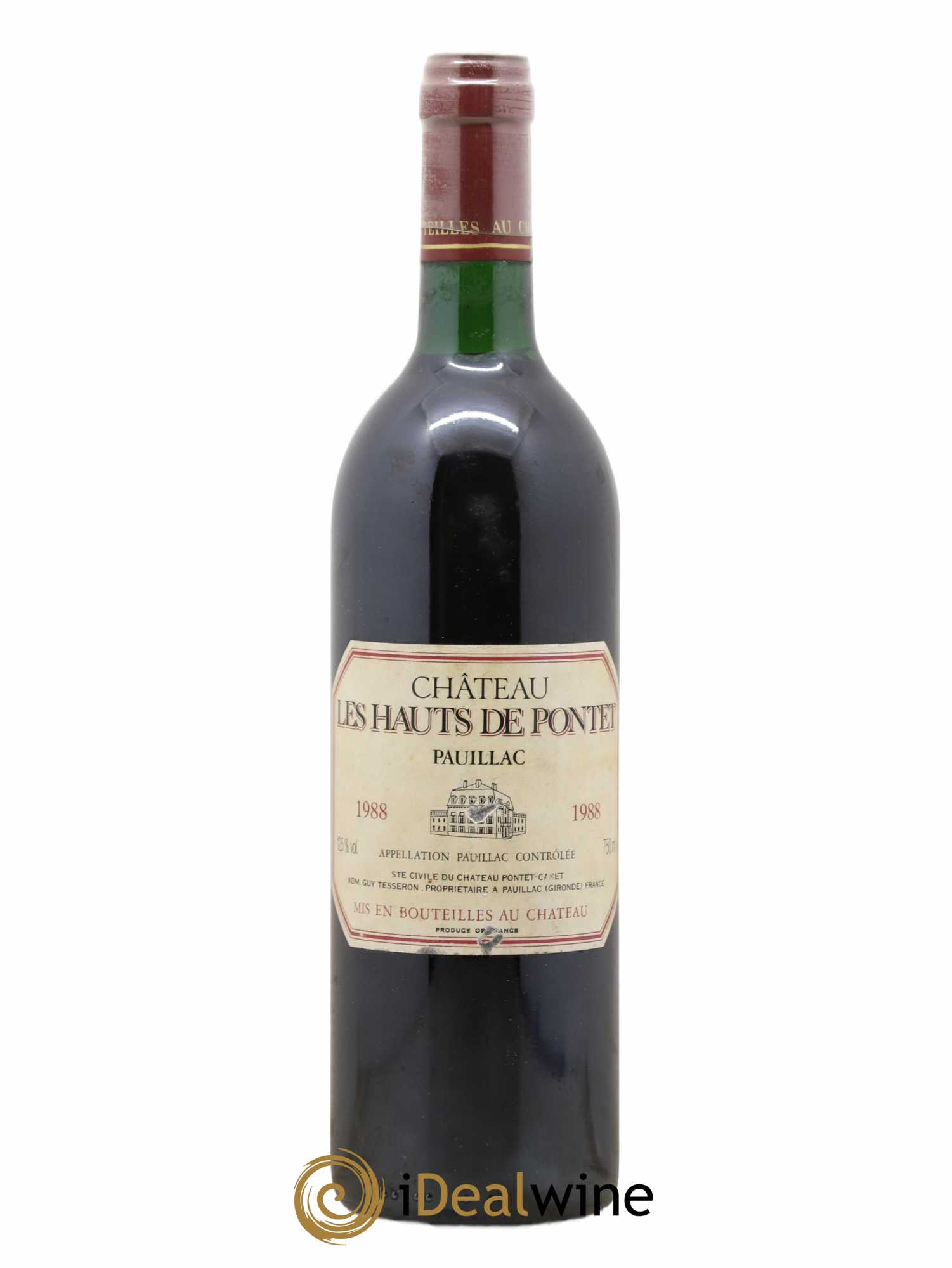 Les Hauts de Pontet-Canet Second Vin 1988 - Lot de 1 bouteille - 0