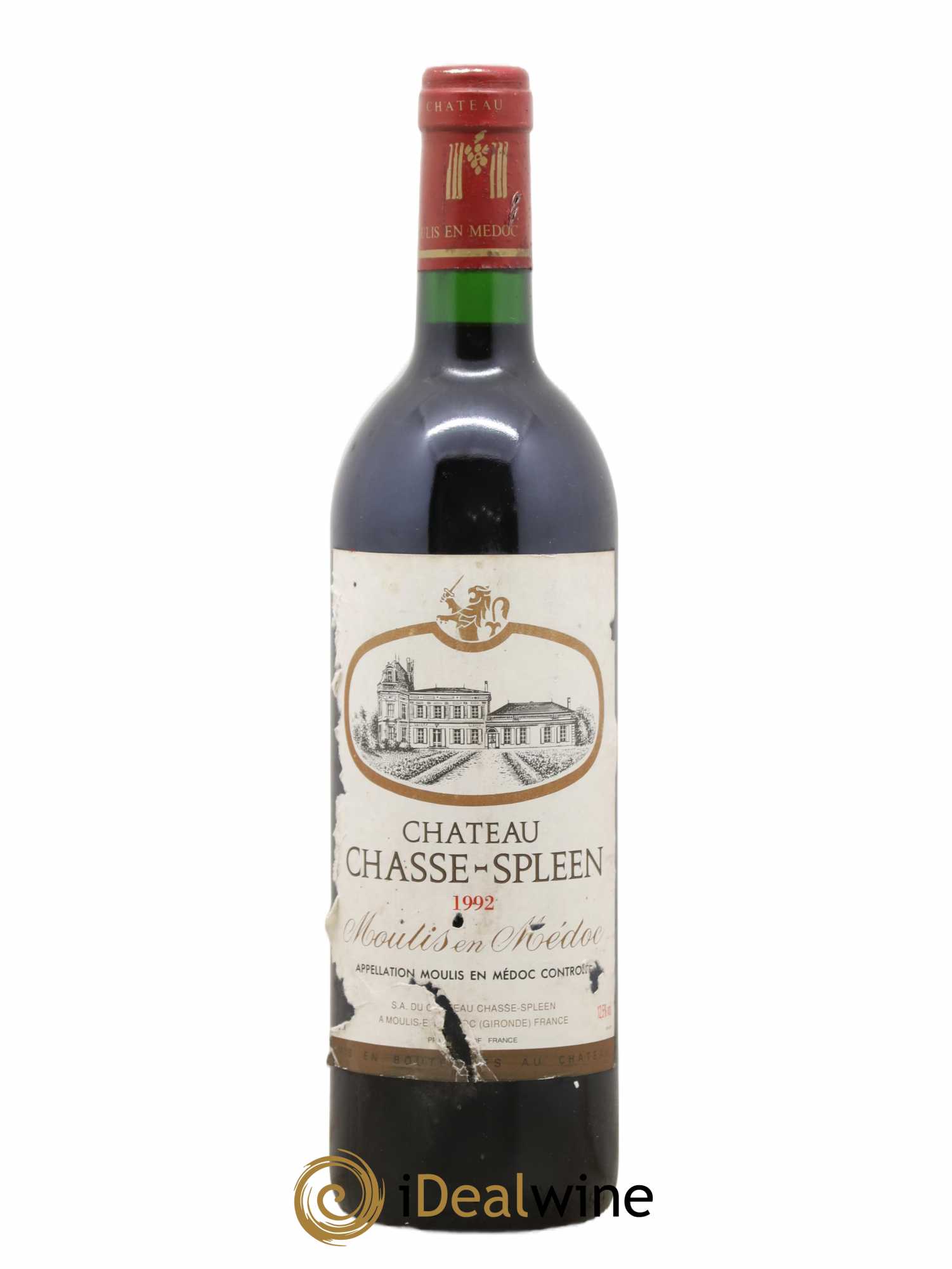 Château Chasse Spleen 1992 - Lot de 1 bouteille - 0