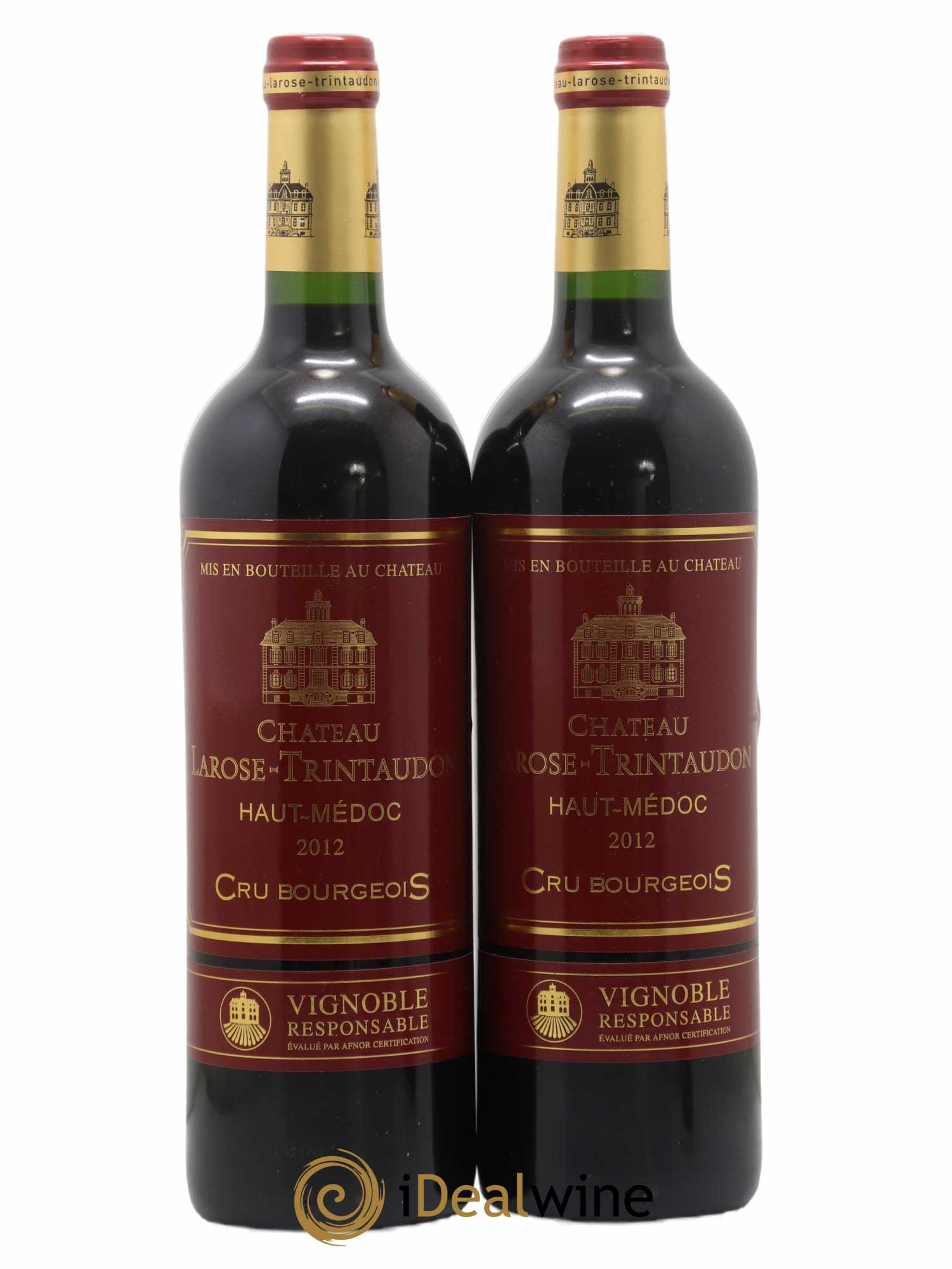 Château Larose Trintaudon Cru Bourgeois 2012 - Lot de 2 bouteilles - 0