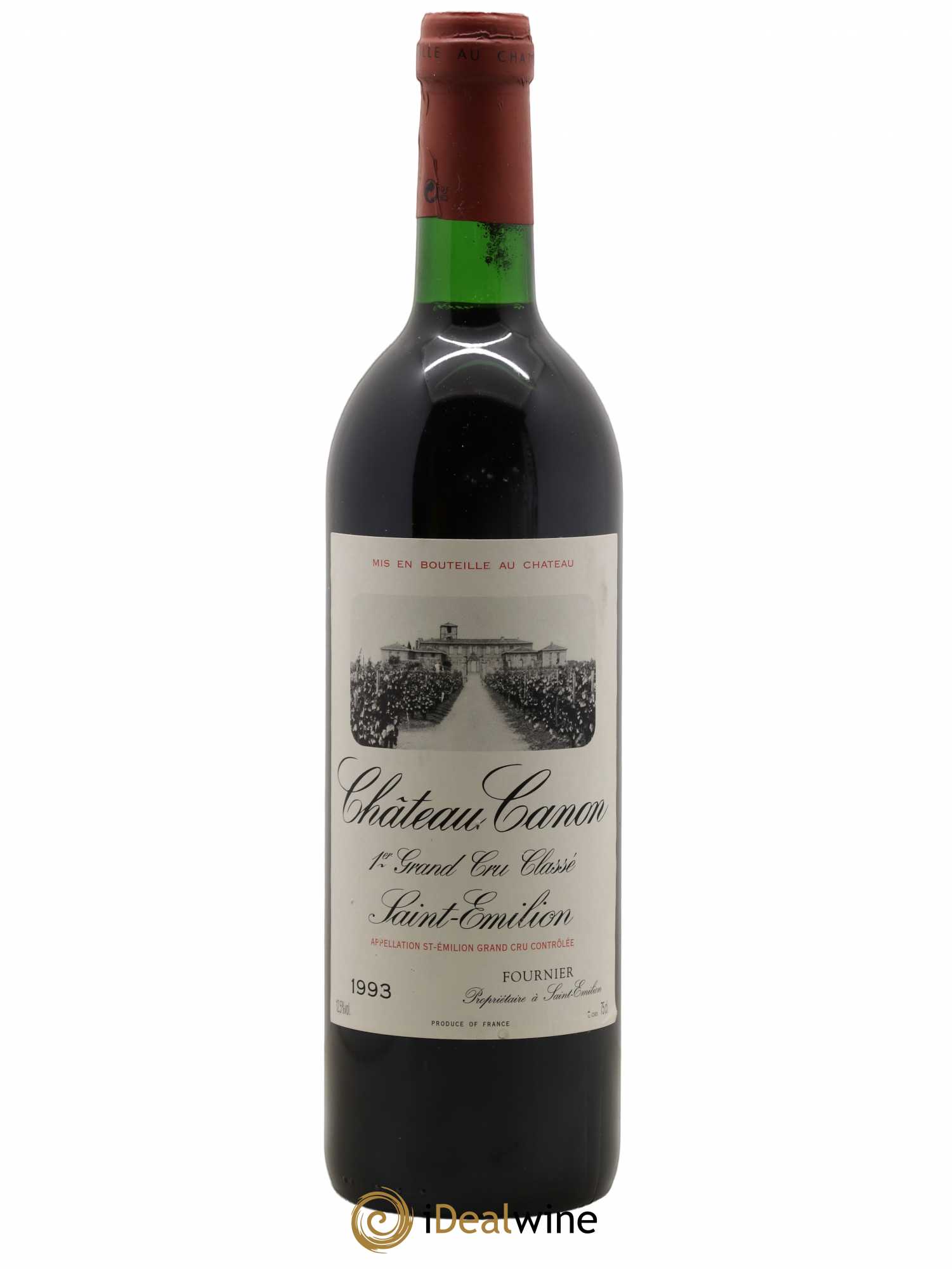 Château Canon 1er Grand Cru Classé B 1993 - Lot de 1 bouteille - 0
